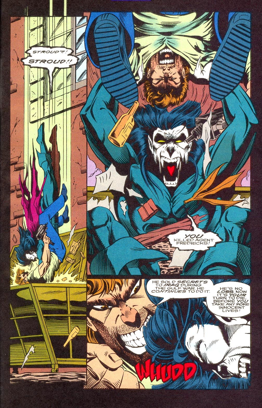 Read online Morbius: The Living Vampire (1992) comic -  Issue #22 - 19