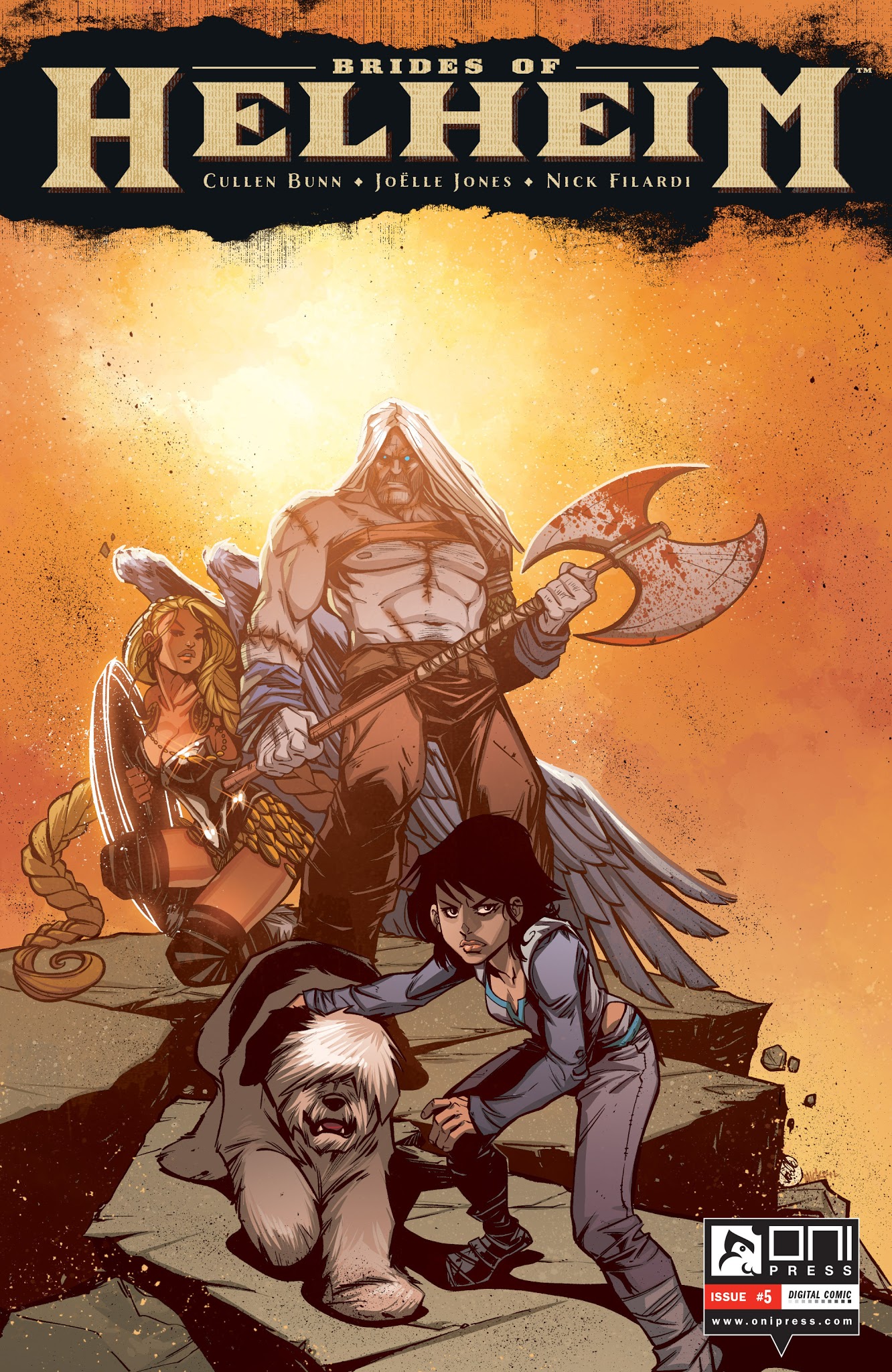 Read online Brides of Helheim comic -  Issue #5 - 1