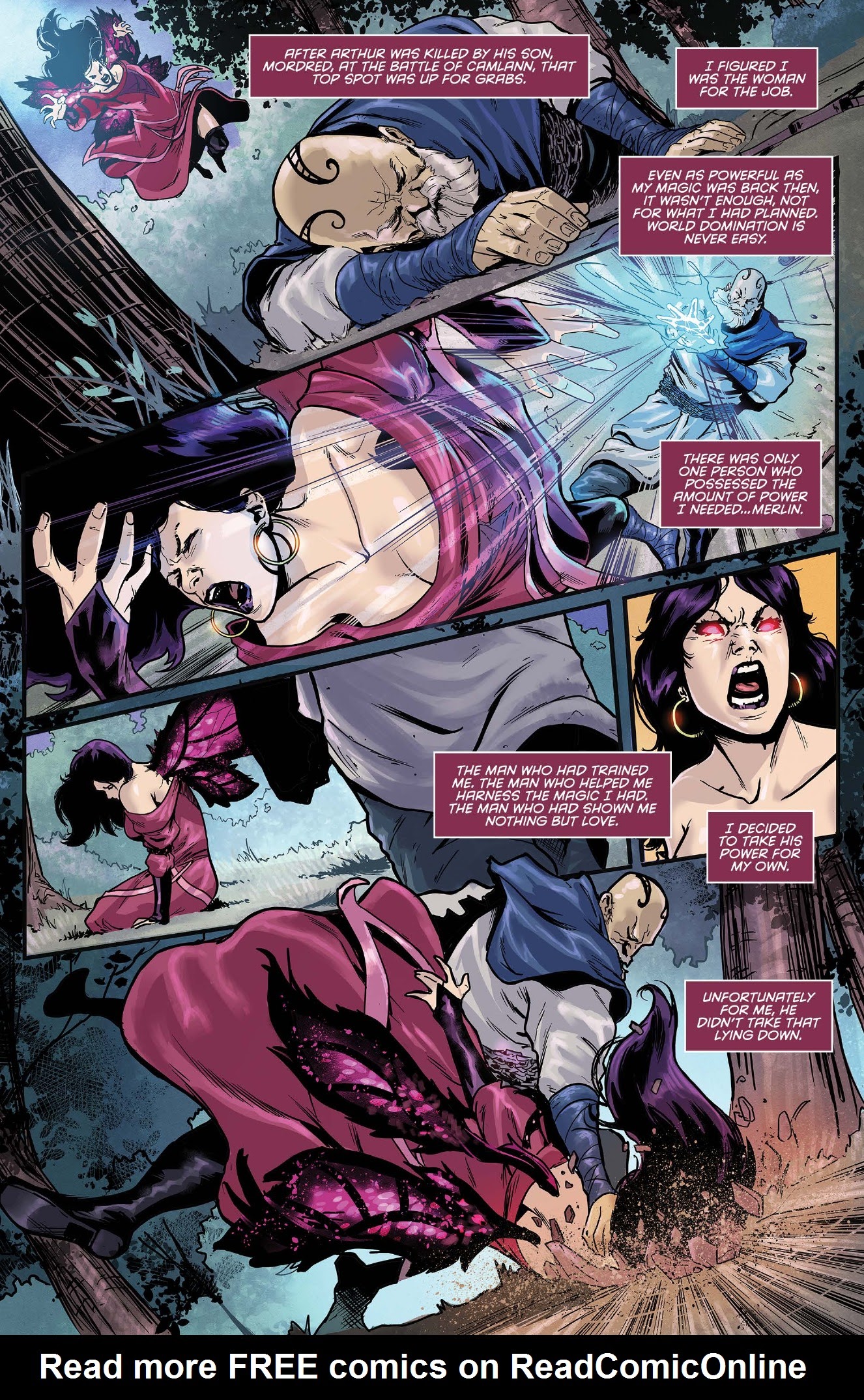 Read online Le Fay comic -  Issue #1 - 5