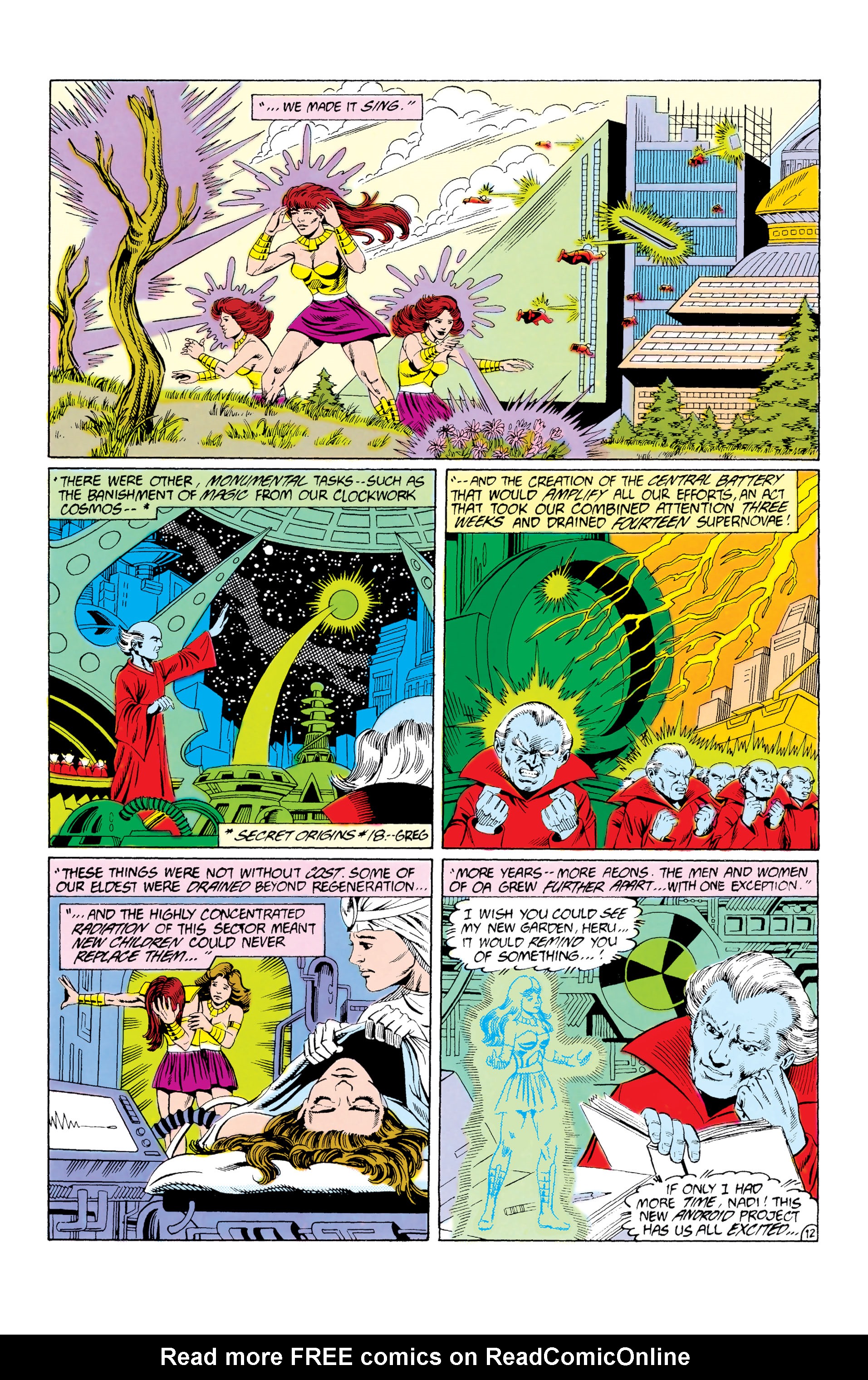 Read online Secret Origins (1986) comic -  Issue #23 - 13