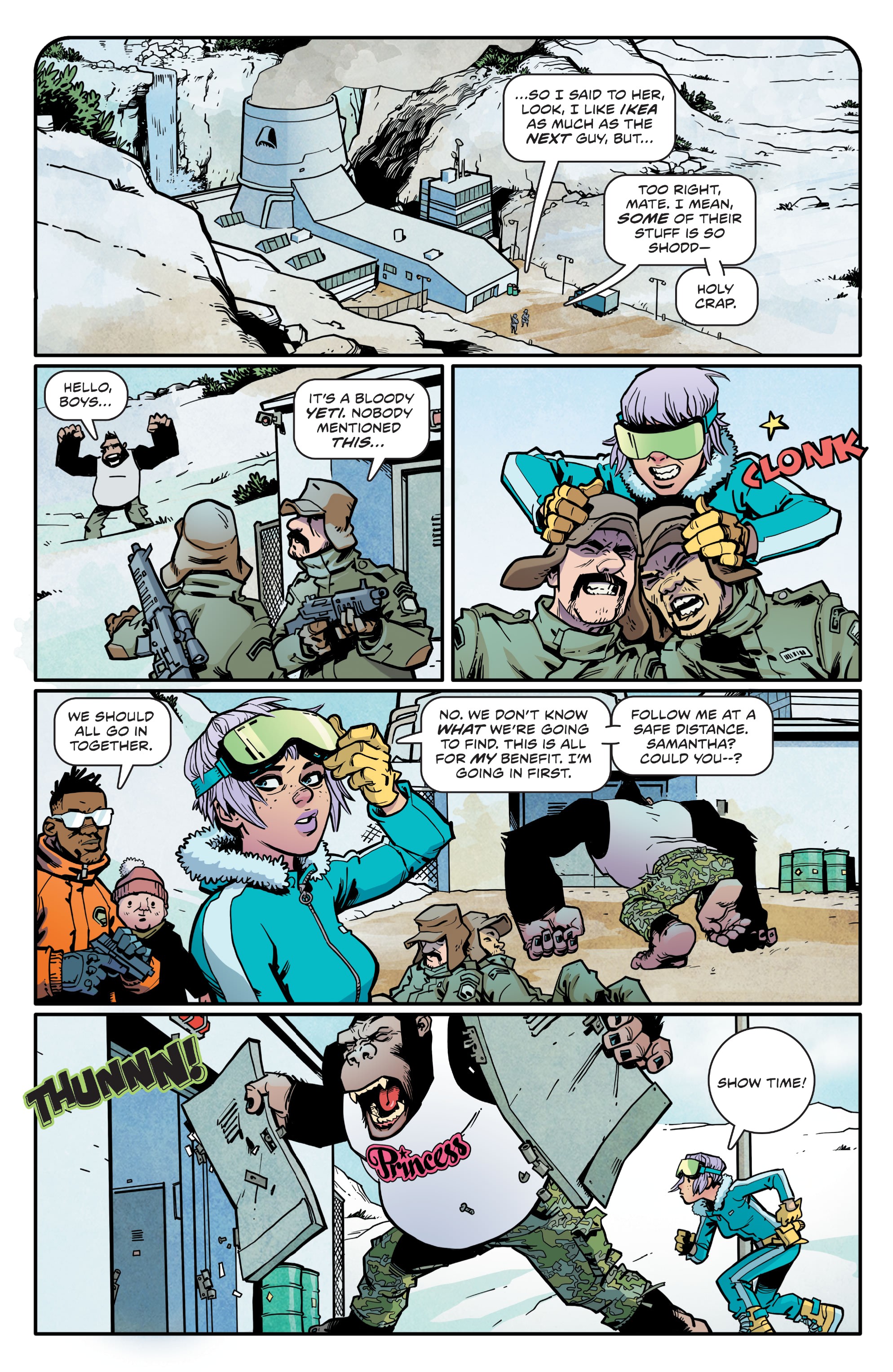 Read online Eve Stranger comic -  Issue #5 - 9