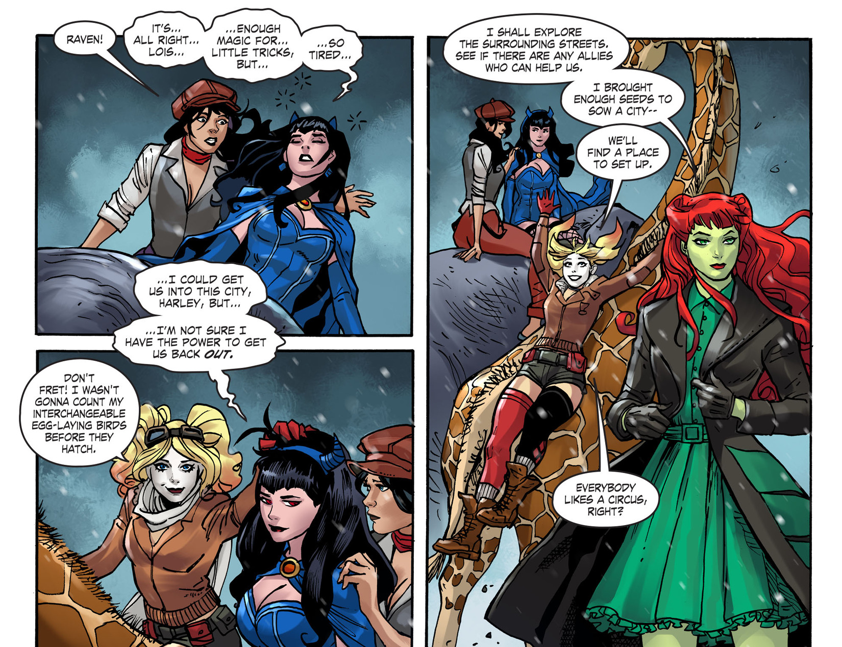 Read online DC Comics: Bombshells comic -  Issue #83 - 5