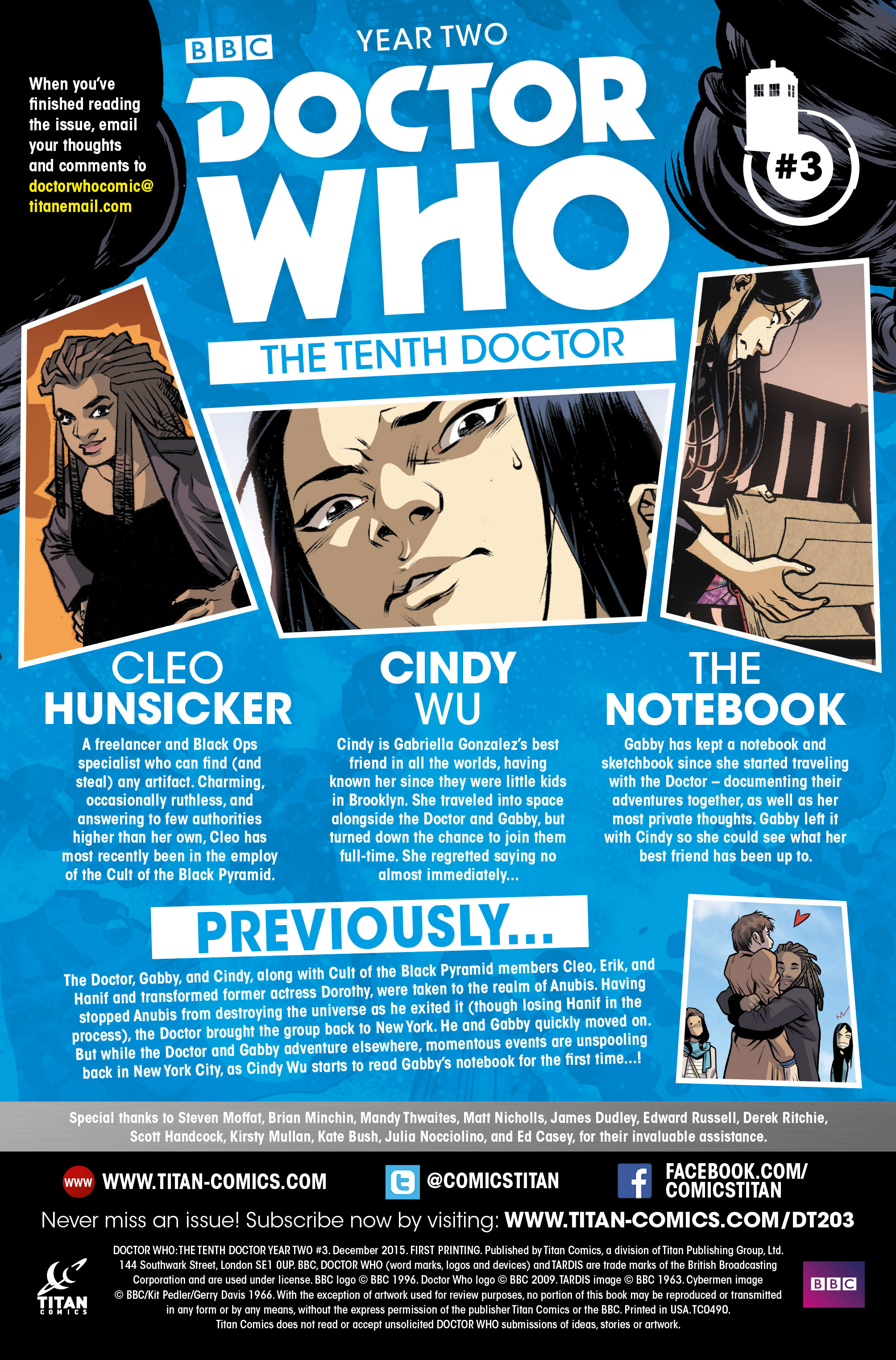 Read online Doctor Who: The Tenth Doctor Year Two comic -  Issue #3 - 4