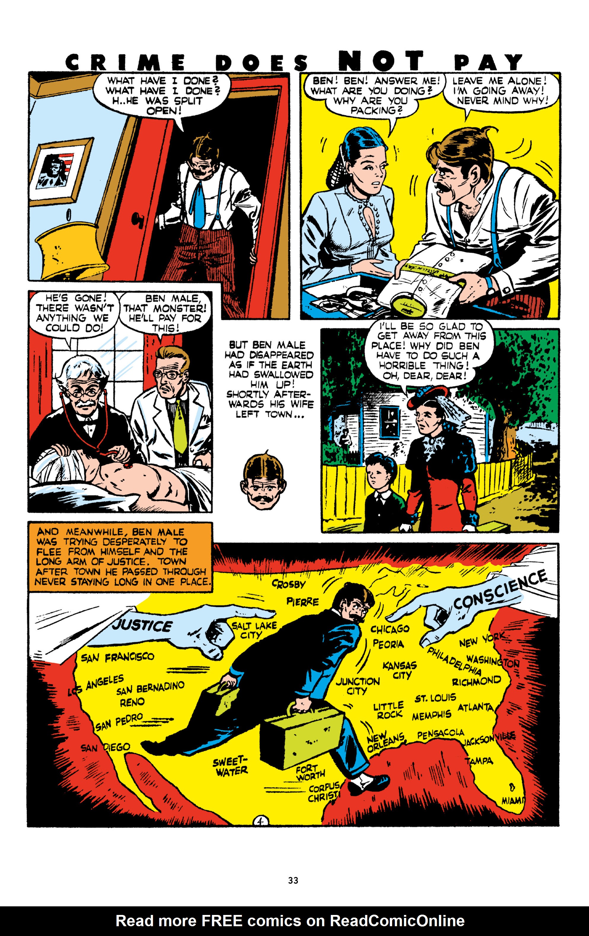 Read online Crime Does Not Pay Archives comic -  Issue # TPB 6 (Part 1) - 35