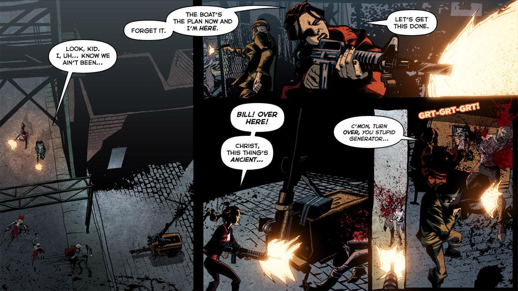 Read online Left 4 Dead: The Sacrifice comic -  Issue #4 - 32