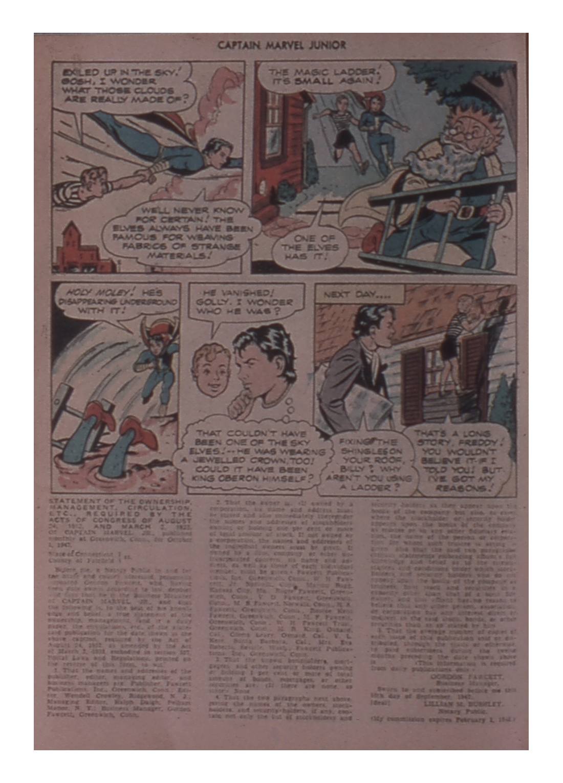 Read online Captain Marvel, Jr. comic -  Issue #57 - 12