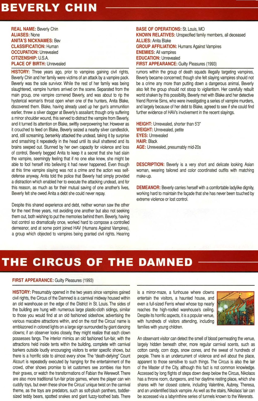 Anita Blake, Vampire Hunter: Guilty Pleasures Handbook issue Full - Page 40
