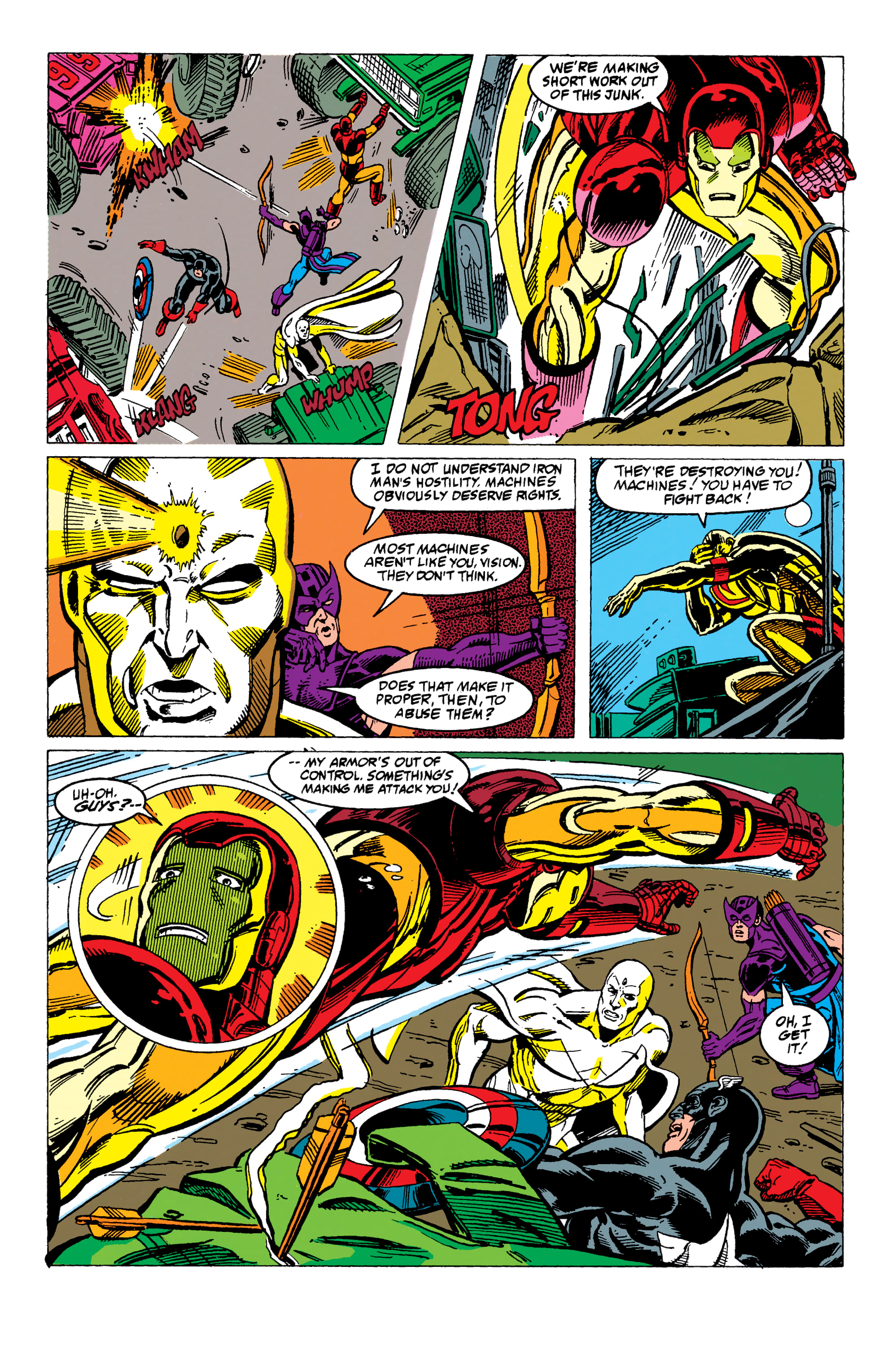 Read online Avengers West Coast Epic Collection: How The West Was Won comic -  Issue #Avengers West Coast Epic Collection Darker Than Scarlet (Part 4) - 53