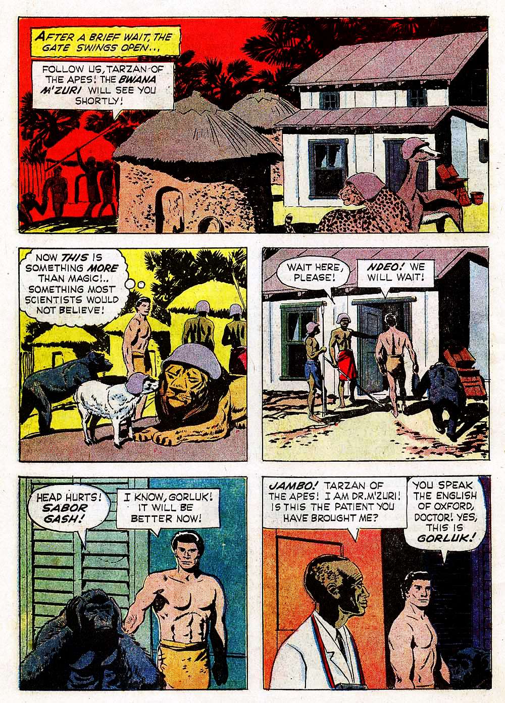 Read online Tarzan (1962) comic -  Issue #139 - 10