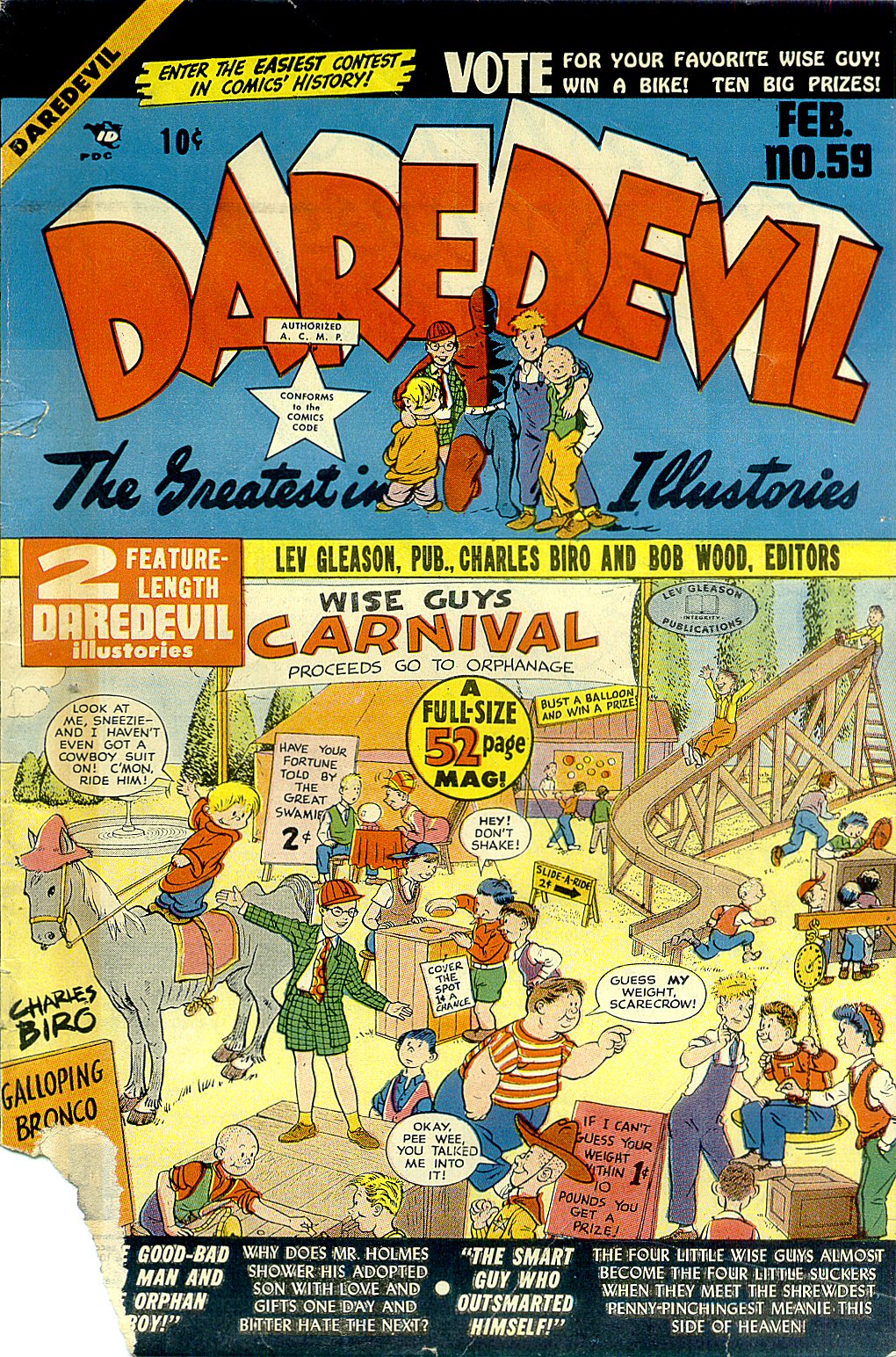 Read online Daredevil (1941) comic -  Issue #59 - 1
