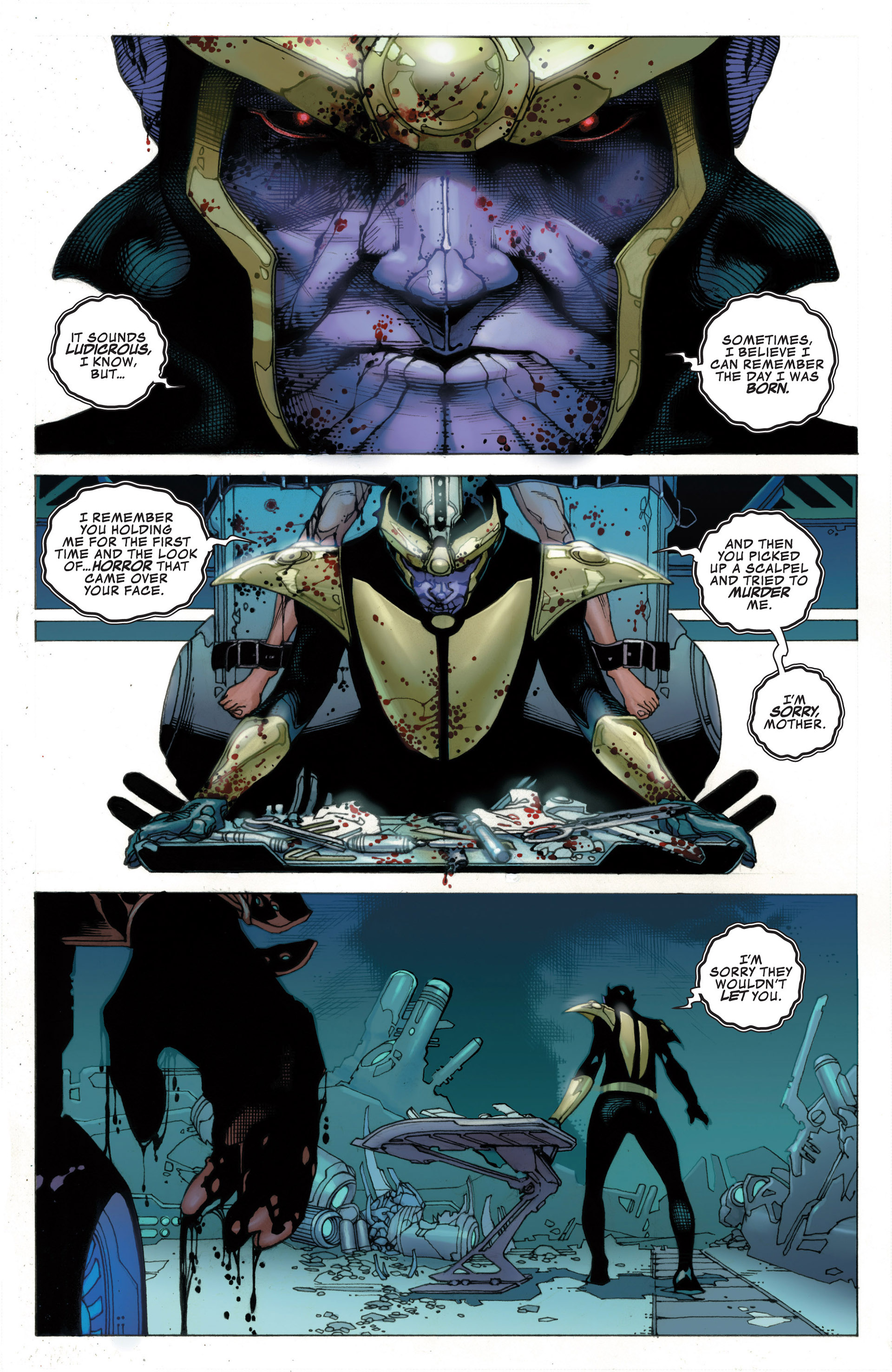 Read online Thanos Rising comic -  Issue #3 - 4