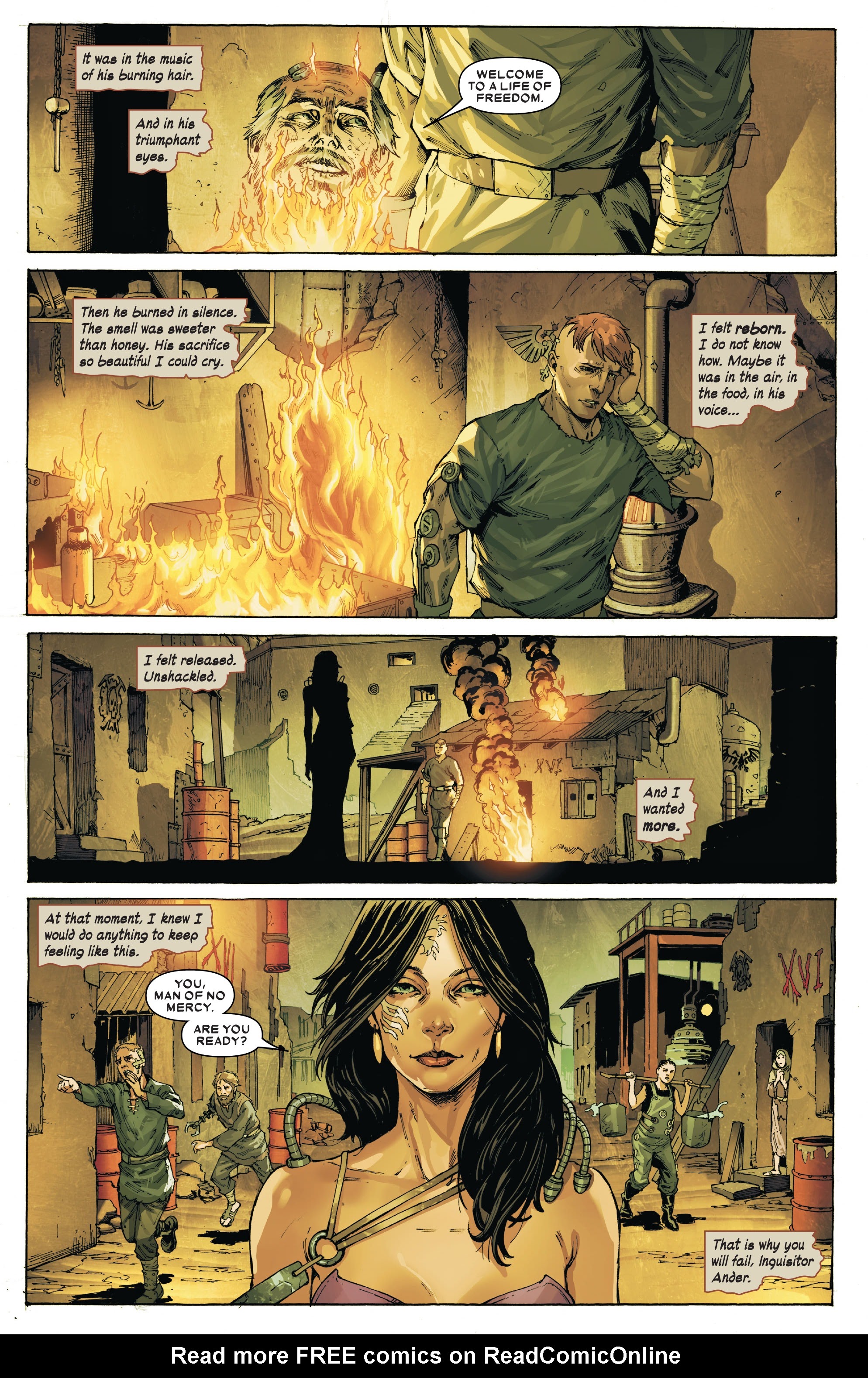Read online Warhammer 40,000: Sisters Of Battle comic -  Issue #4 - 4