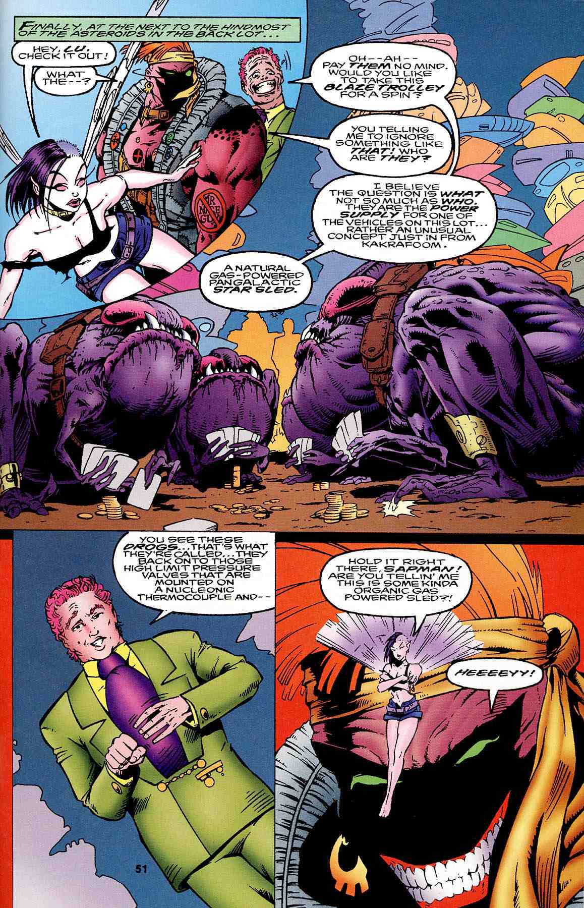 Read online Cosmic Powers Unlimited comic -  Issue #3 - 38