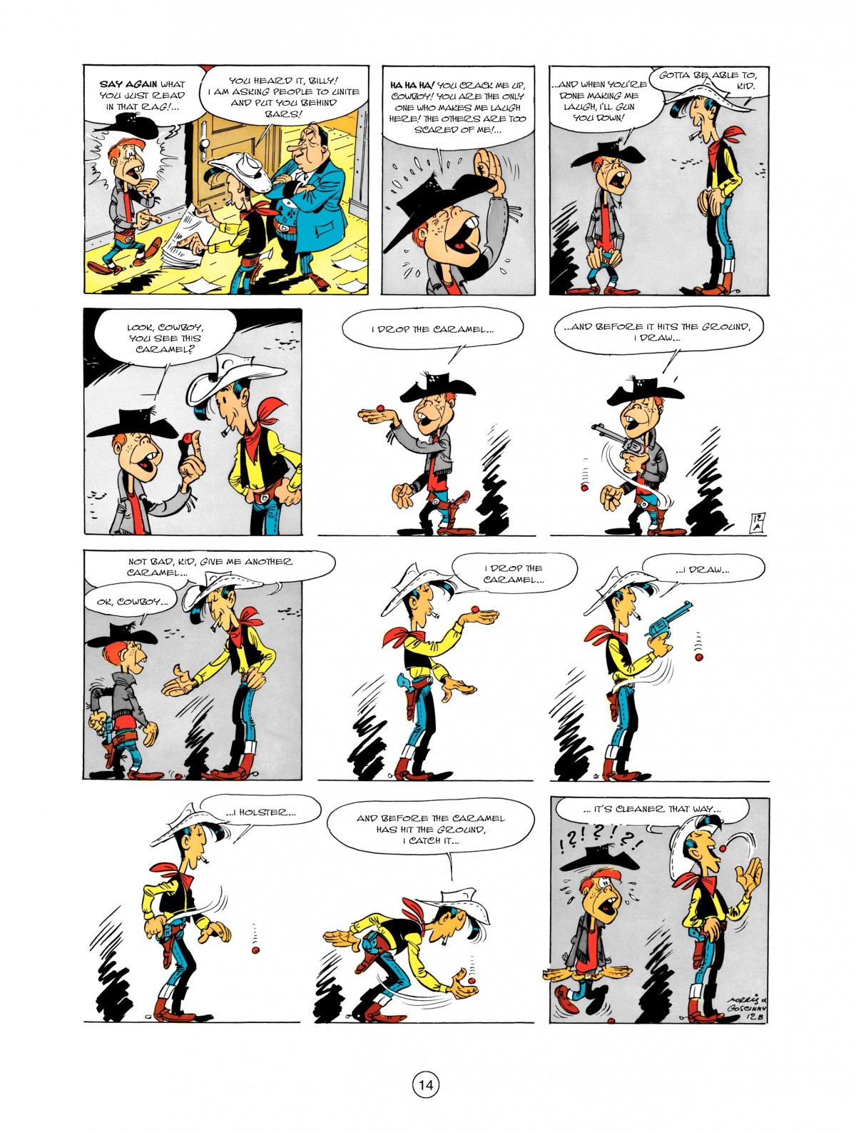 Read online A Lucky Luke Adventure comic -  Issue #1 - 16