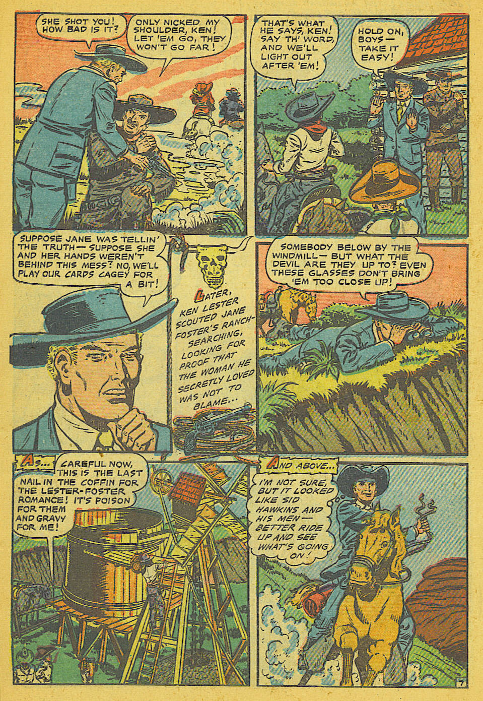 Read online Cowgirl Romances (1950) comic -  Issue #8 - 8