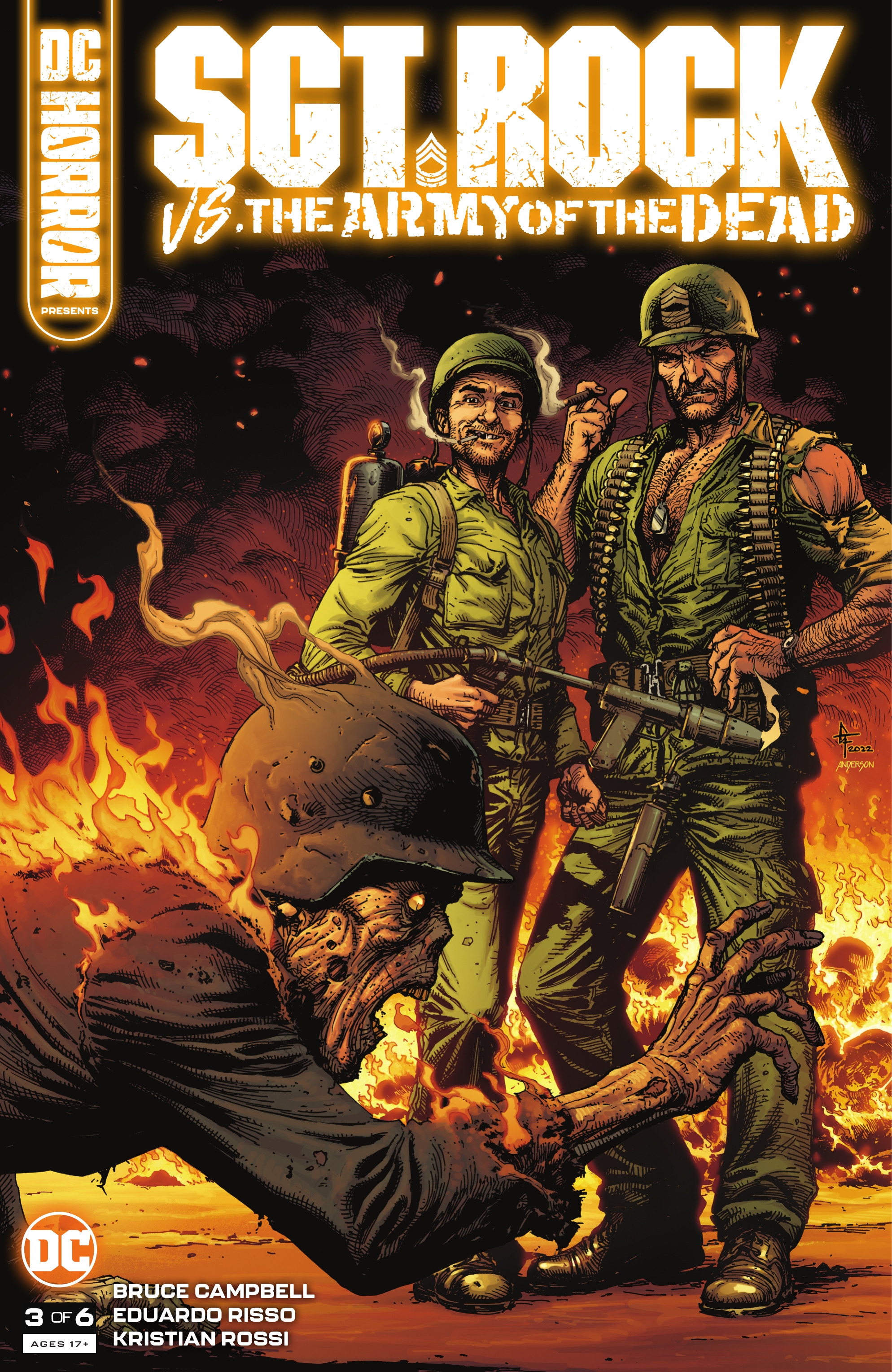 Read online DC Horror Presents: Sgt. Rock vs. The Army of the Dead comic -  Issue #3 - 1