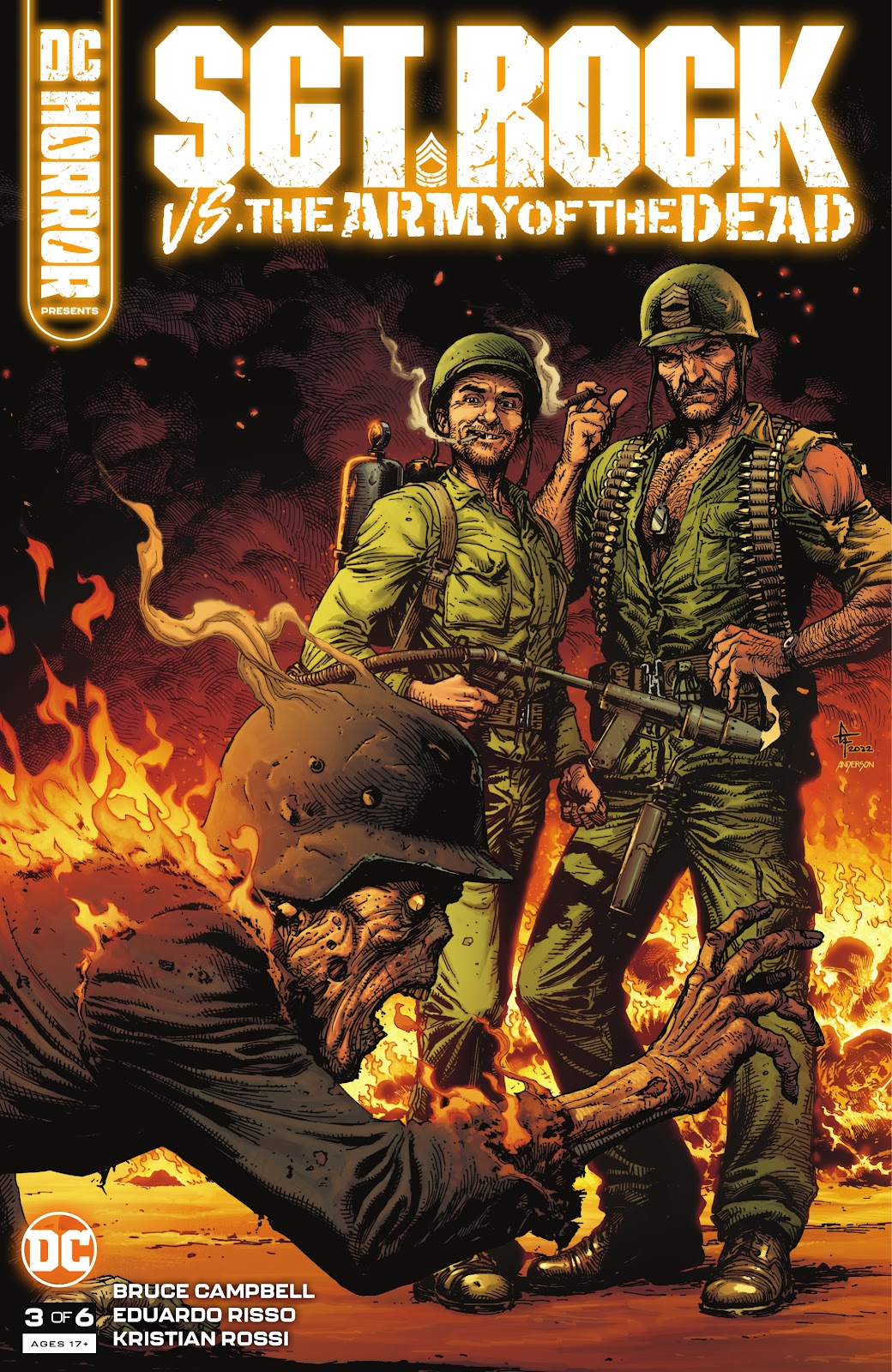 DC Horror Presents: Sgt. Rock vs. The Army of the Dead issue 3 - Page 1