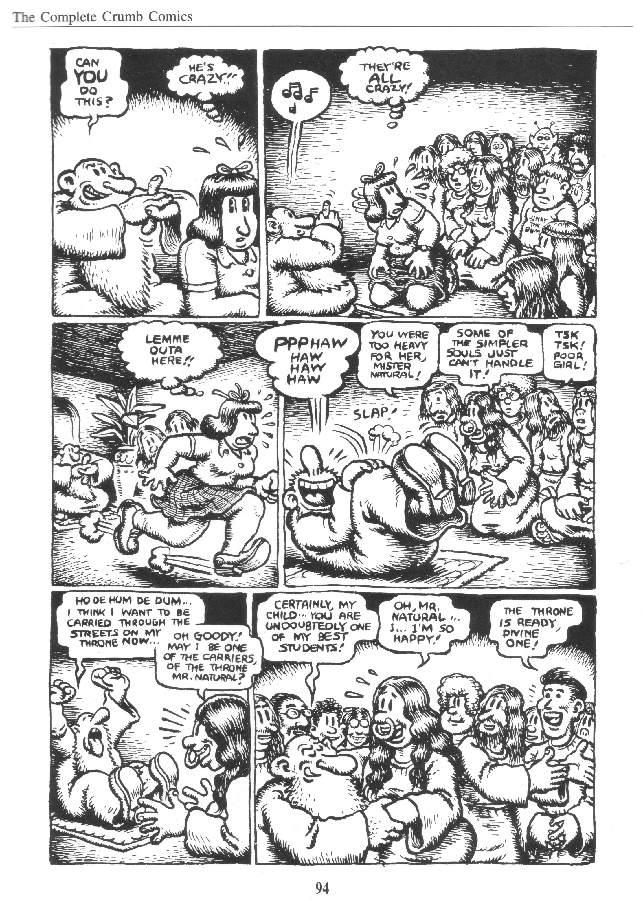 Read online The Complete Crumb Comics comic -  Issue # TPB 8 - 102