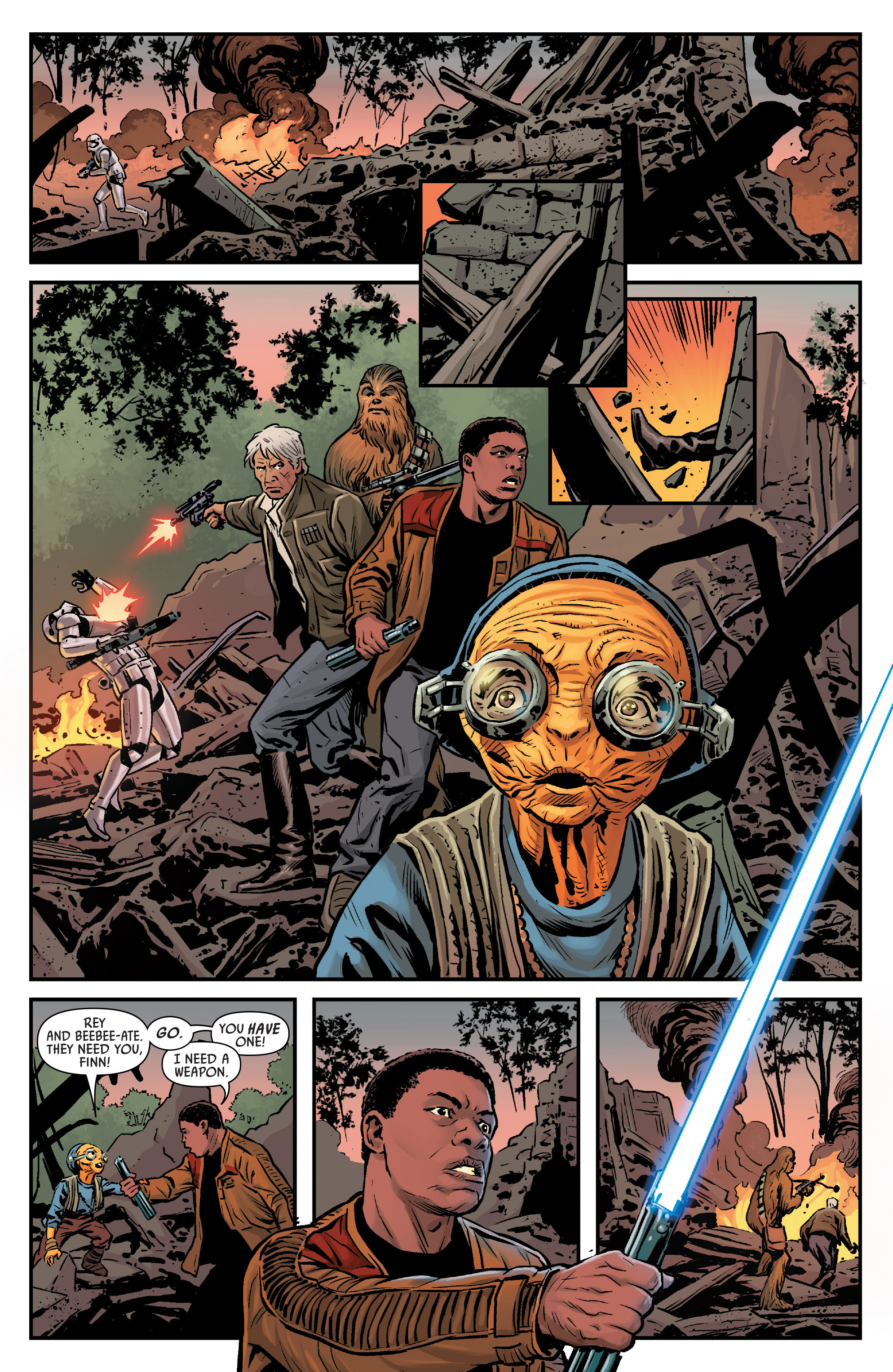 Read online Star Wars: The Force Awakens Adaptation comic -  Issue #4 - 17