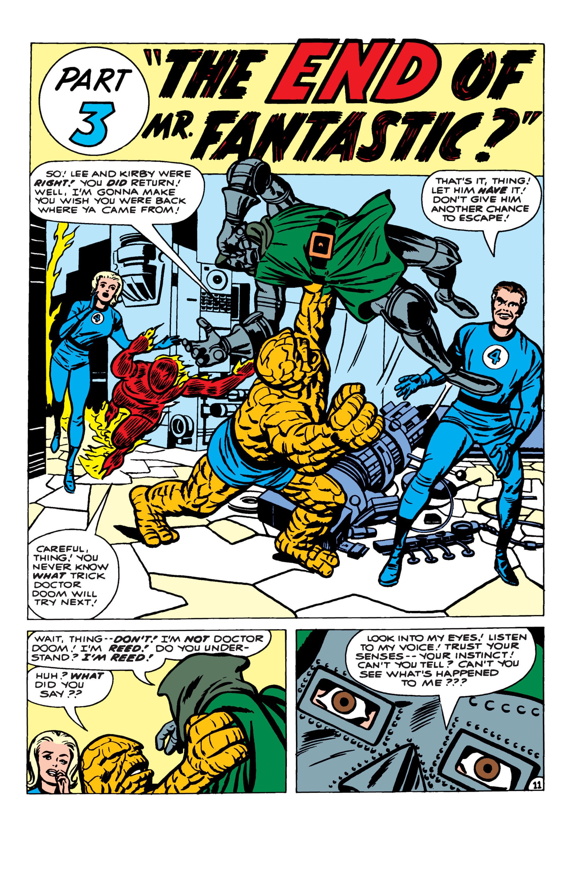 Read online Fantastic Four (1961) comic -  Issue #10 - 12
