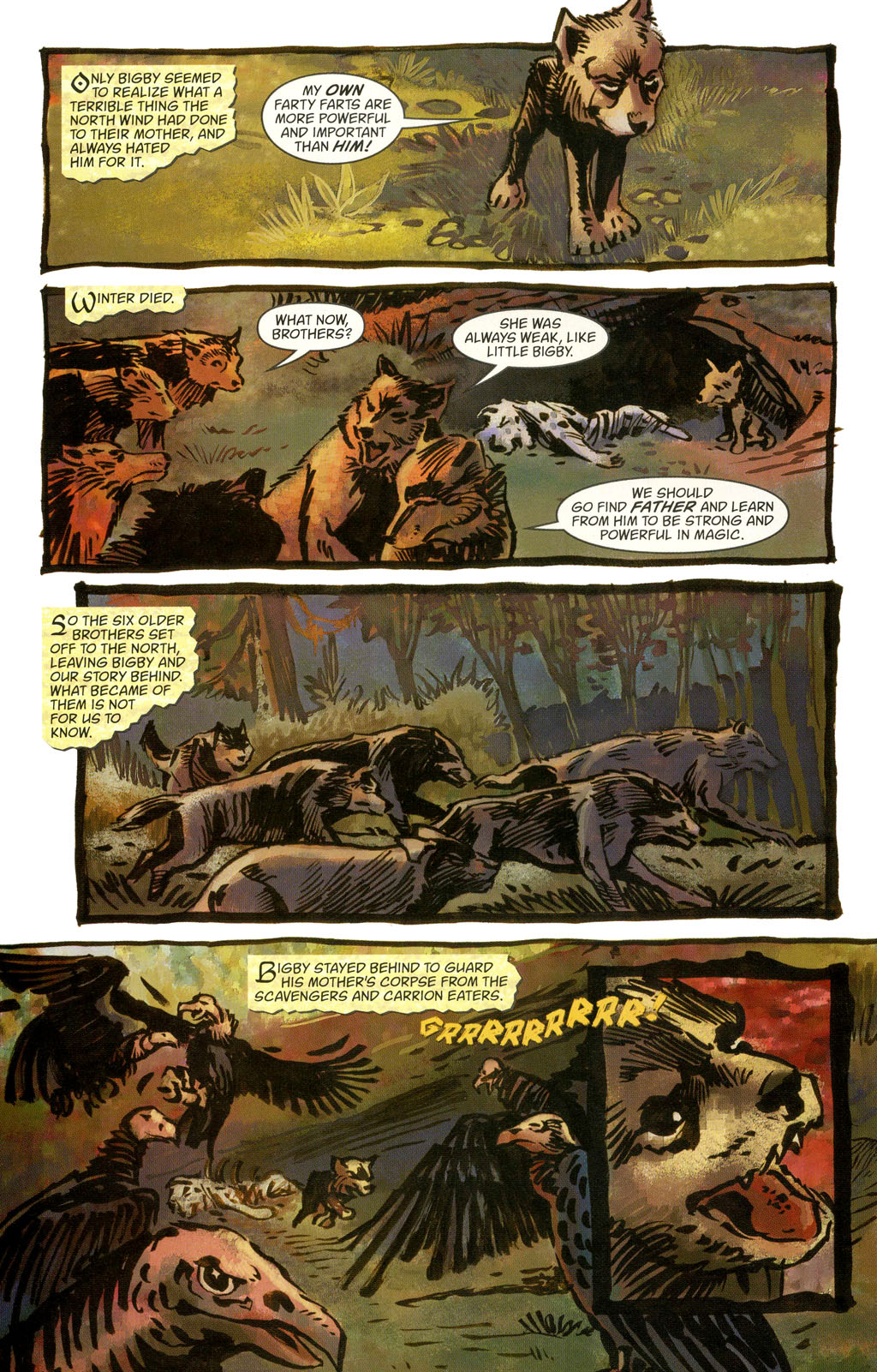 Read online Fables: 1001 Nights of Snowfall comic -  Issue # Full - 76