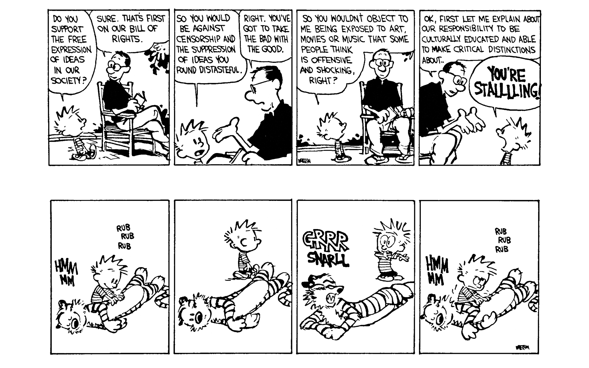 Read online Calvin and Hobbes comic -  Issue #7 - 32