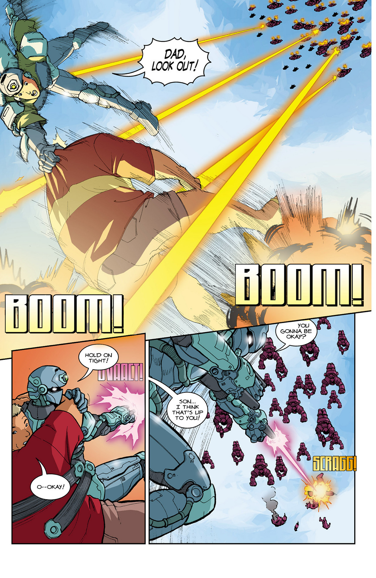 Read online Tech Jacket (2002) comic -  Issue # TPB 1 - 138