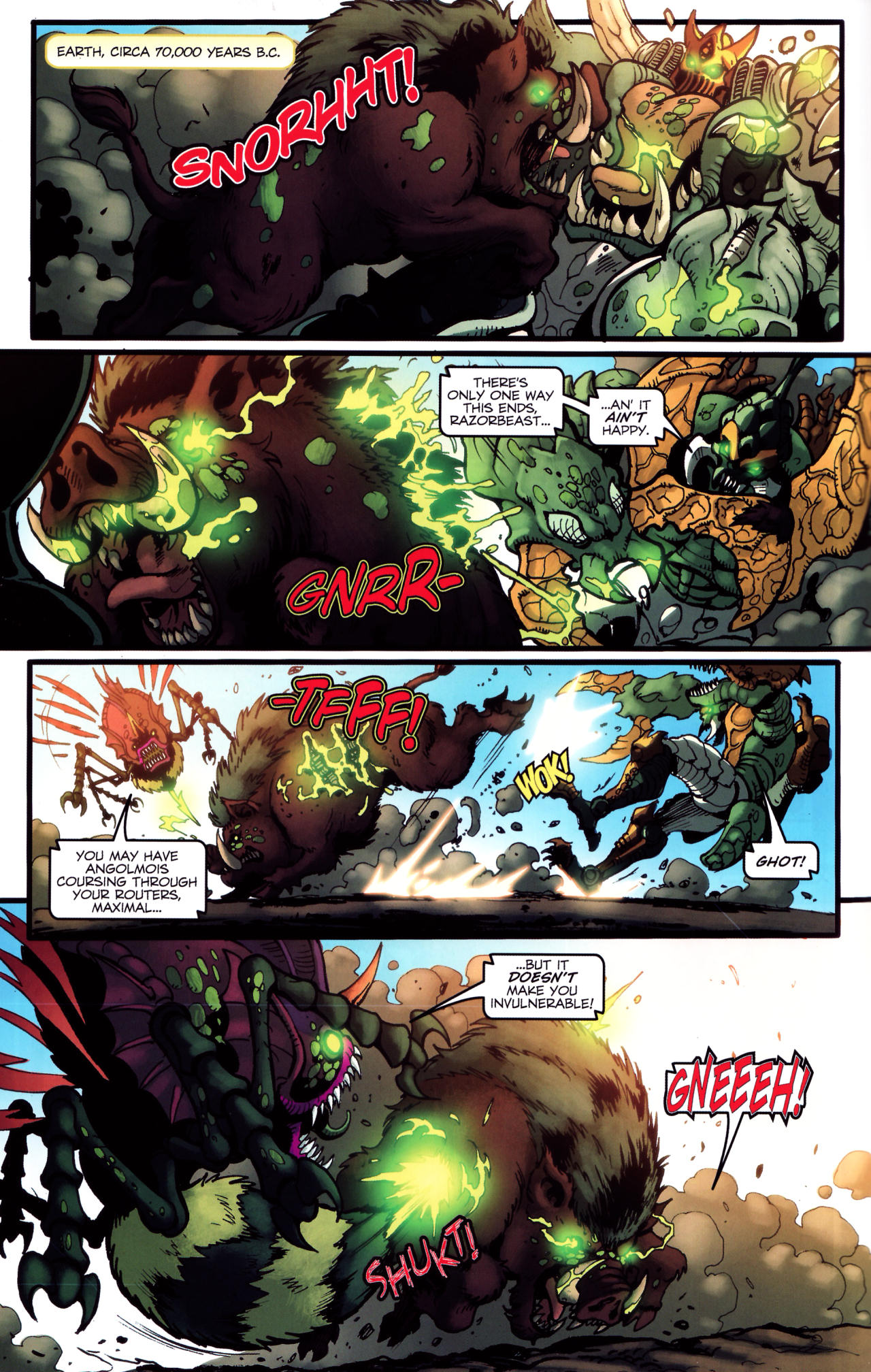 Read online Transformers: Beast Wars: The Ascending comic -  Issue #4 - 10