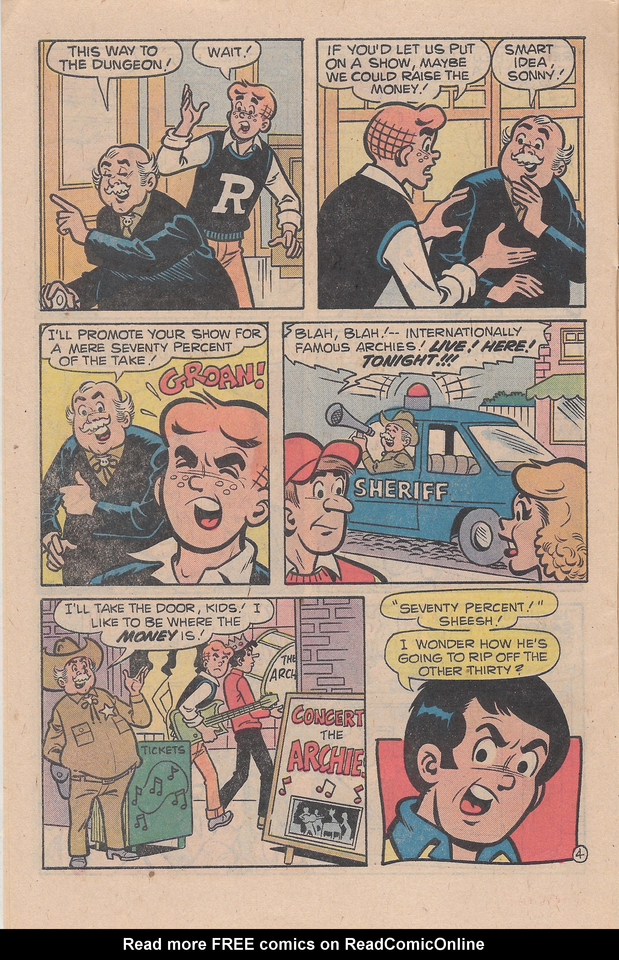 Read online Life With Archie (1958) comic -  Issue #206 - 6