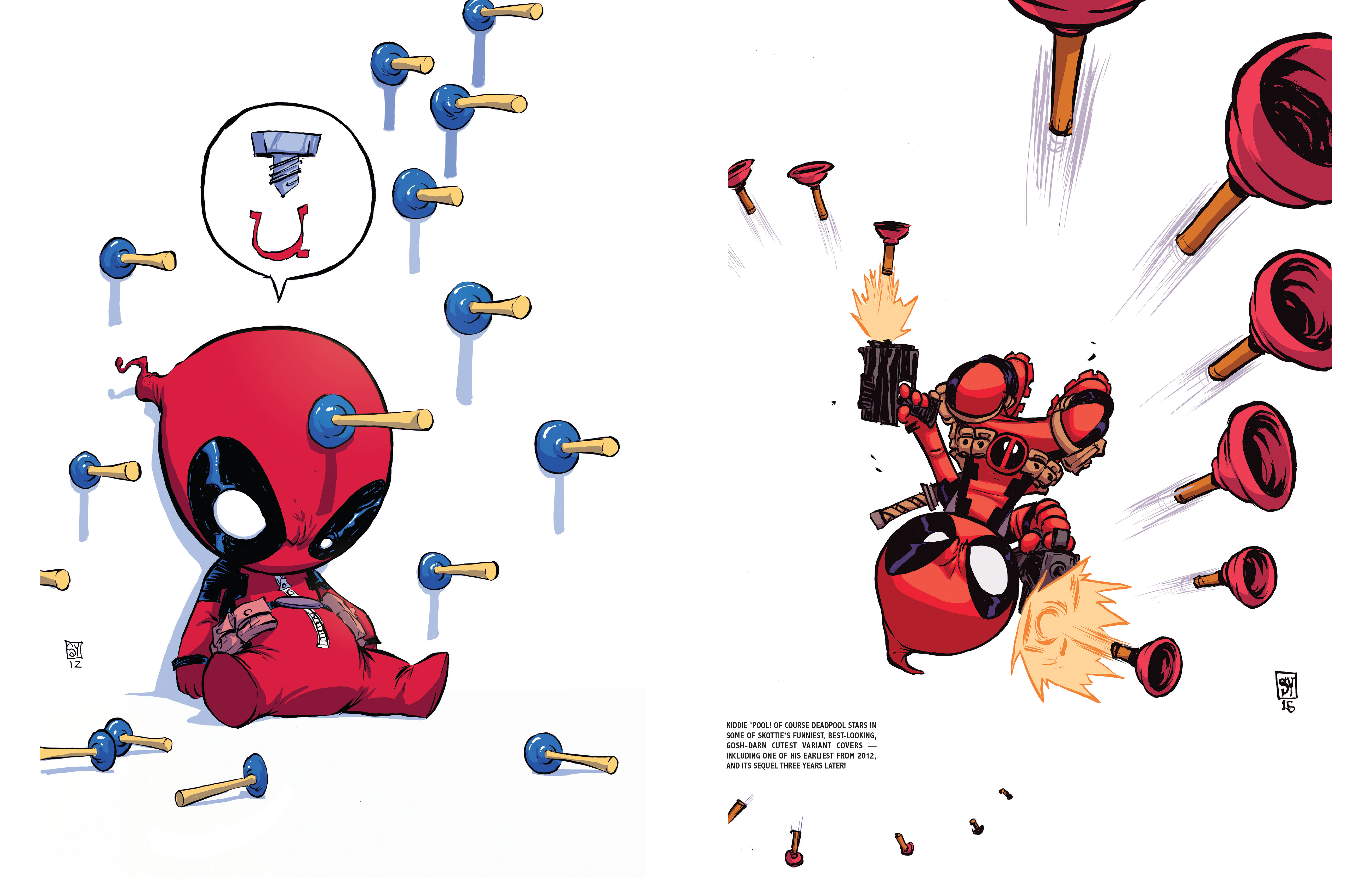 Read online The Marvel Art of Skottie Young comic -  Issue # TPB - 82