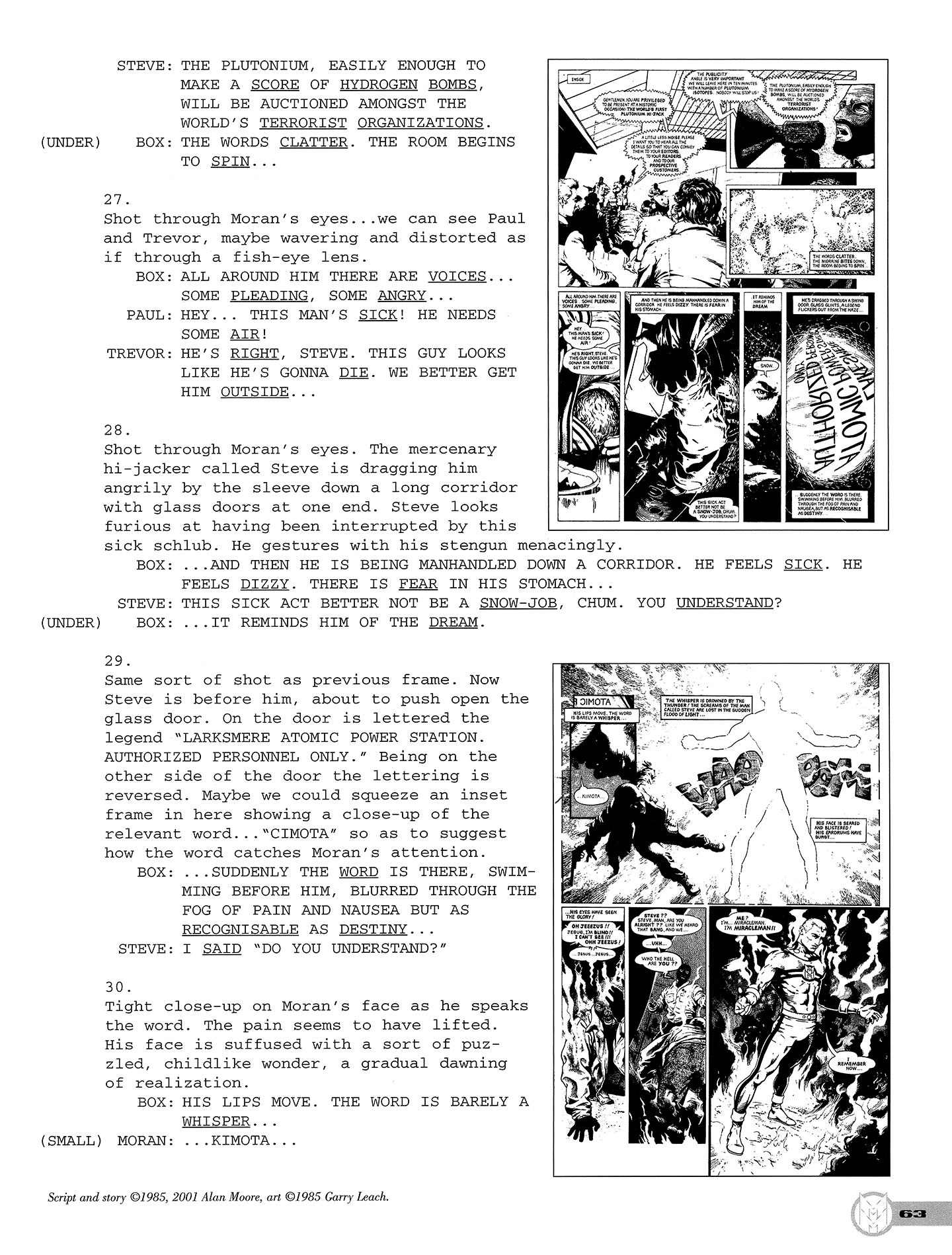 Read online Kimota!: The Miracleman Companion comic -  Issue # Full - 64
