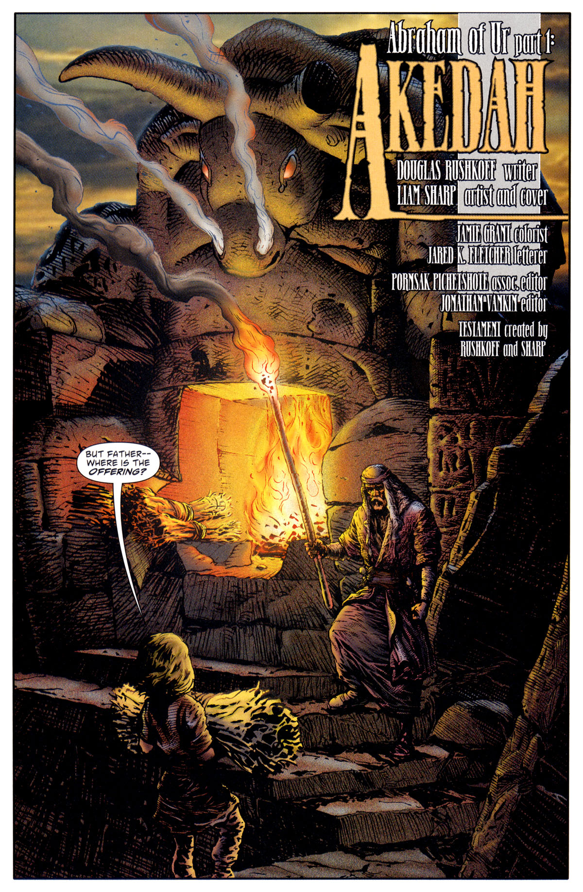 Read online Testament comic -  Issue #1 - 6