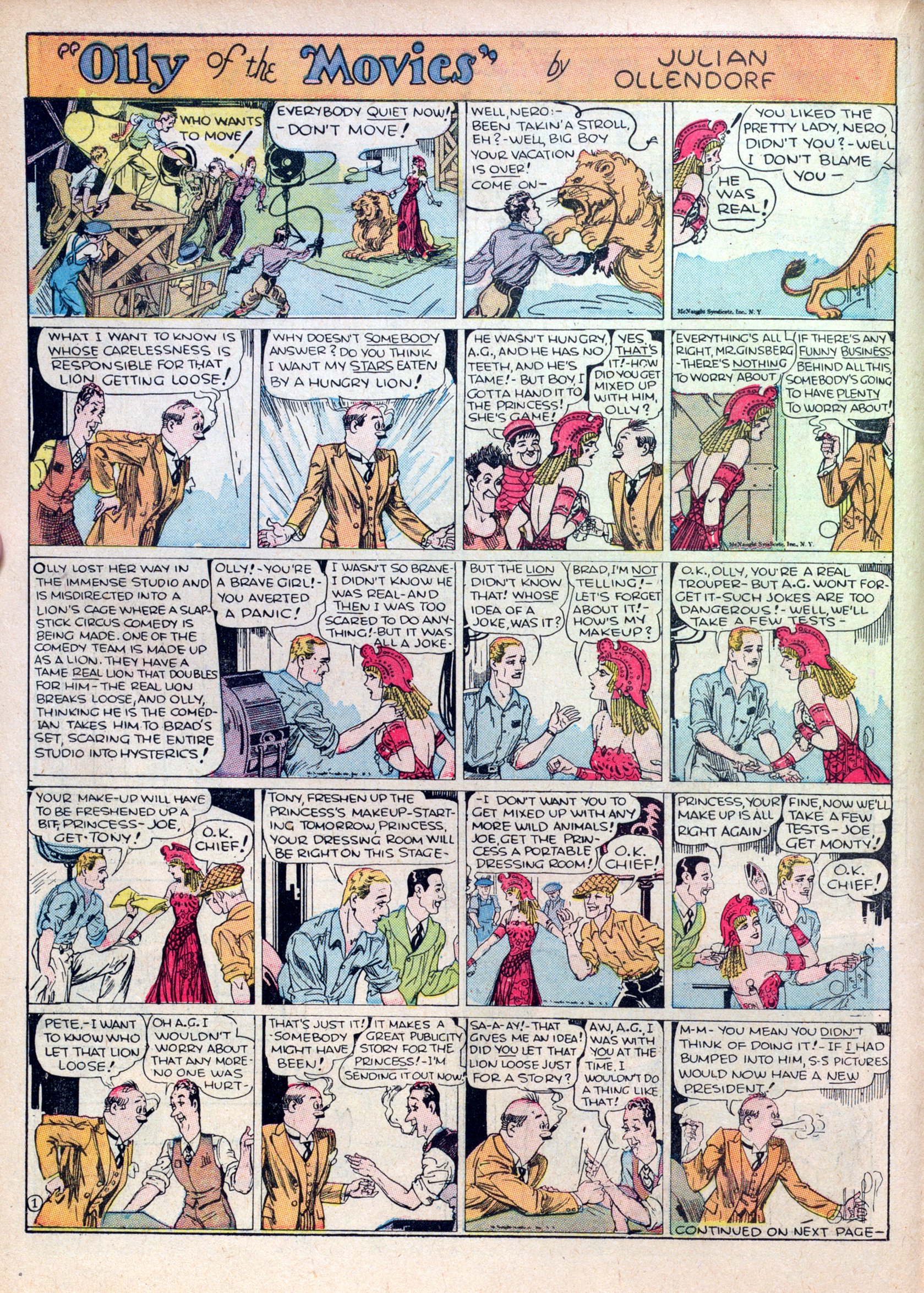 Read online Famous Funnies comic -  Issue #16 - 26