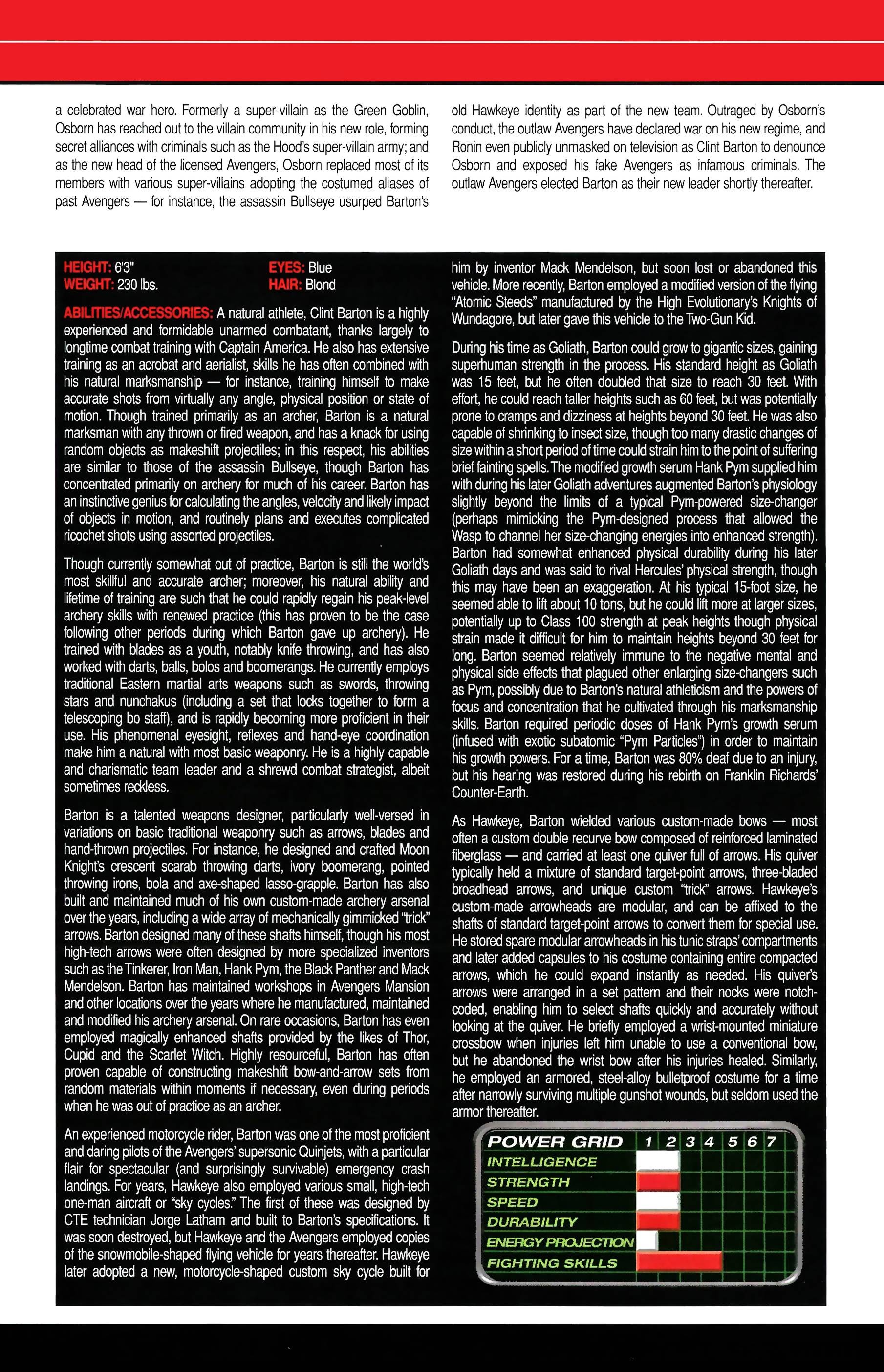 Read online Official Handbook of the Marvel Universe A to Z comic -  Issue # TPB 9 (Part 2) - 108
