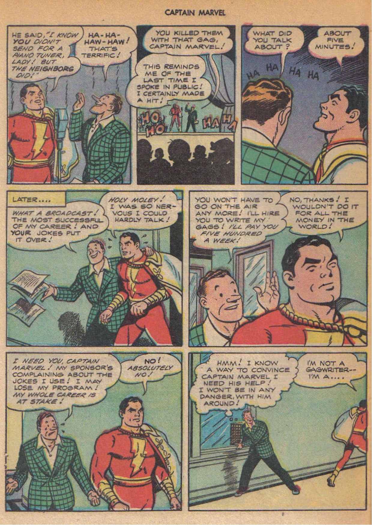 Read online Captain Marvel Adventures comic -  Issue #77 - 44