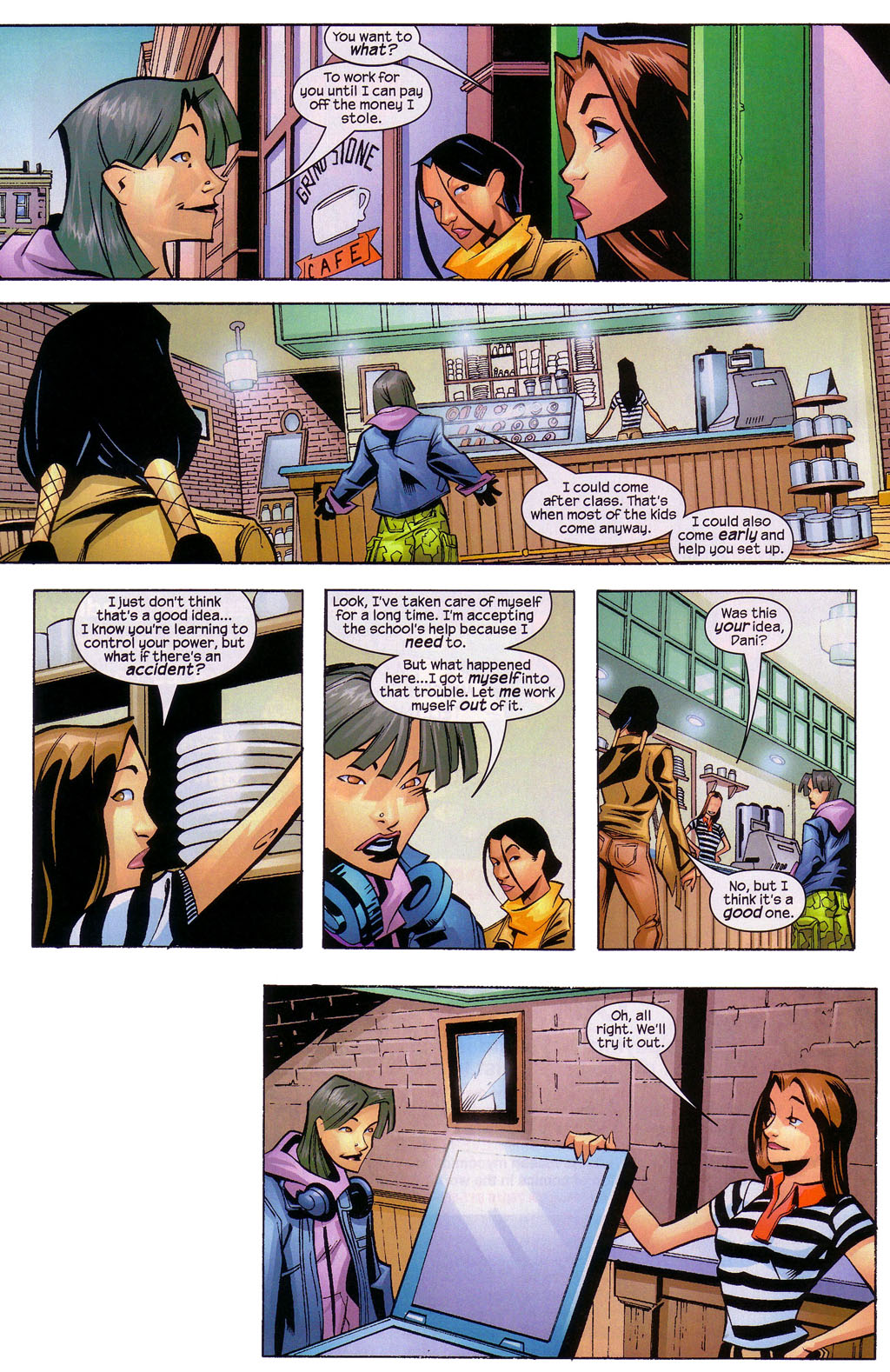 Read online New Mutants (2003) comic -  Issue #12 - 22