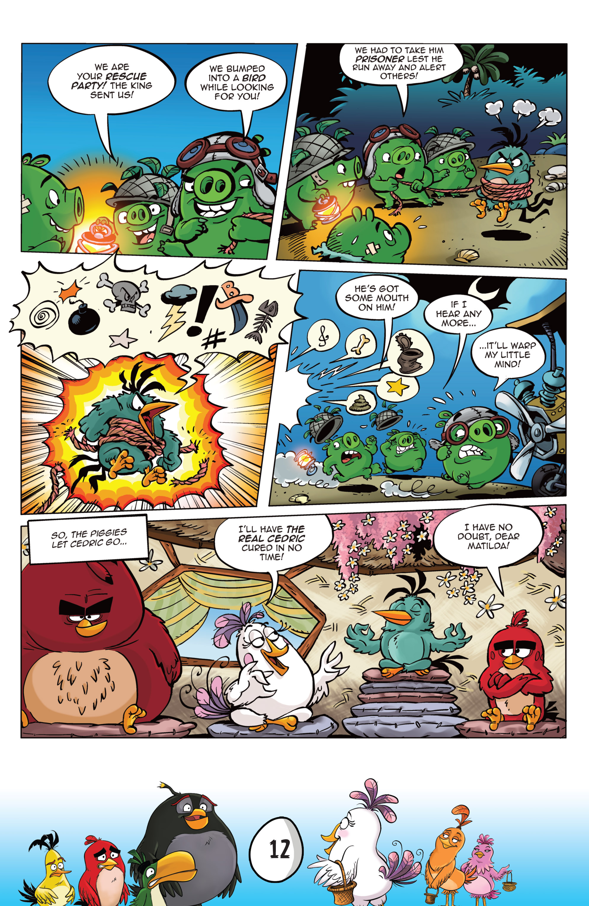 Read online Angry Birds: Flight School comic -  Issue #3 - 14