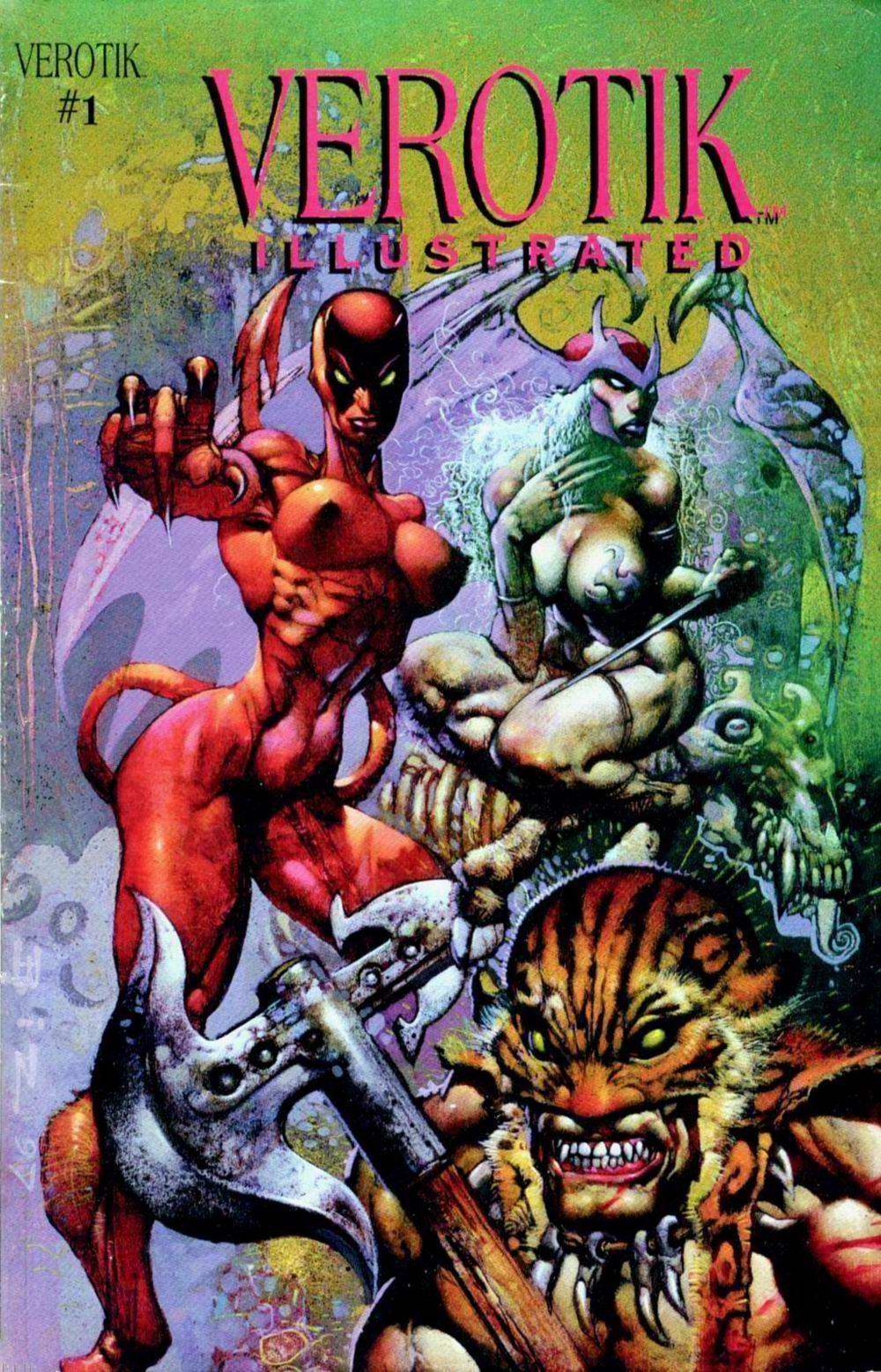 Read online Verotik Illustrated comic -  Issue #1 - 1