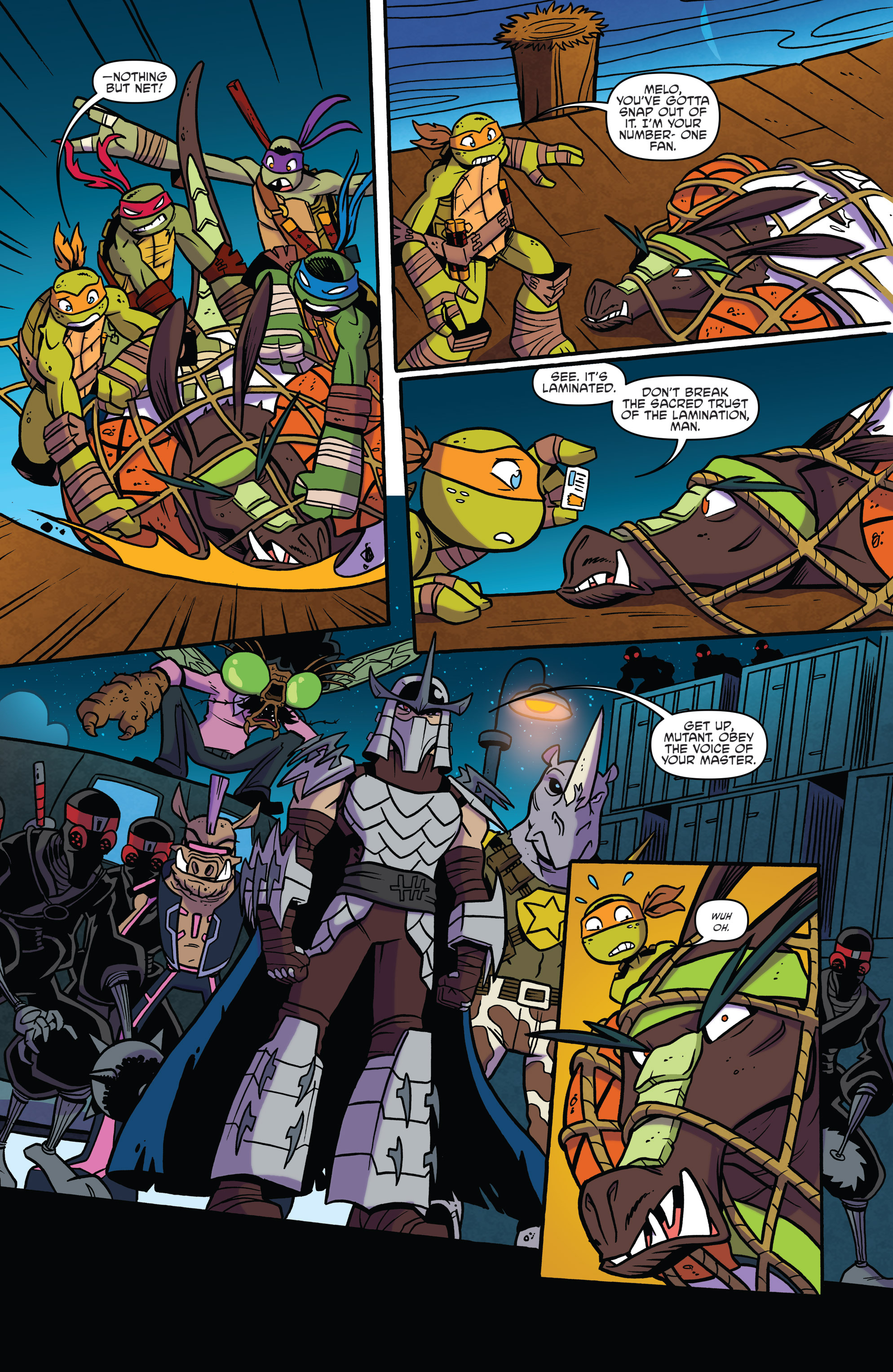 Read online Teenage Mutant Ninja Turtles Amazing Adventures comic -  Issue # _Special - Carmelo Anthony - 26