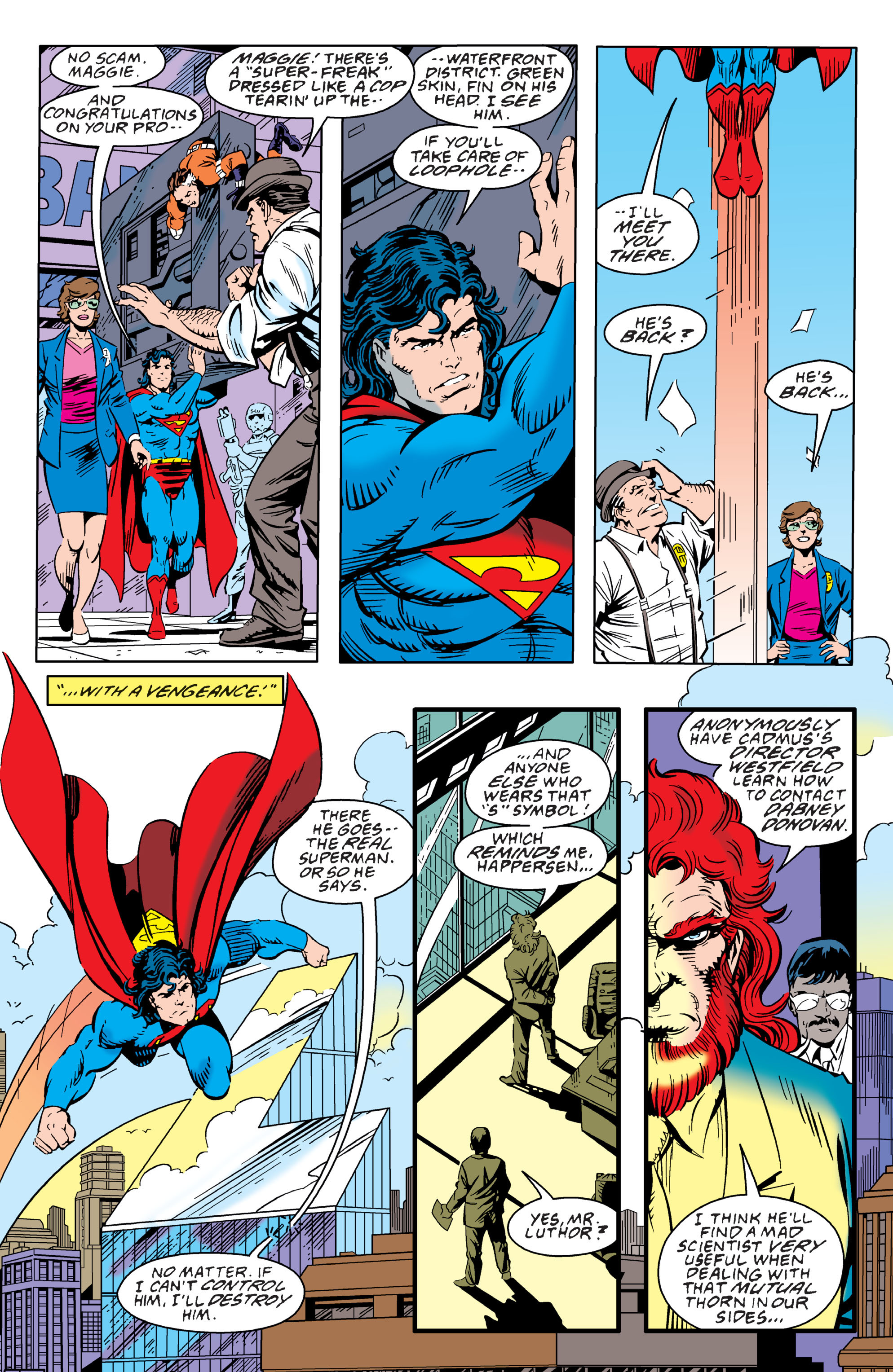 Read online Adventures of Superman (1987) comic -  Issue #505 - 17
