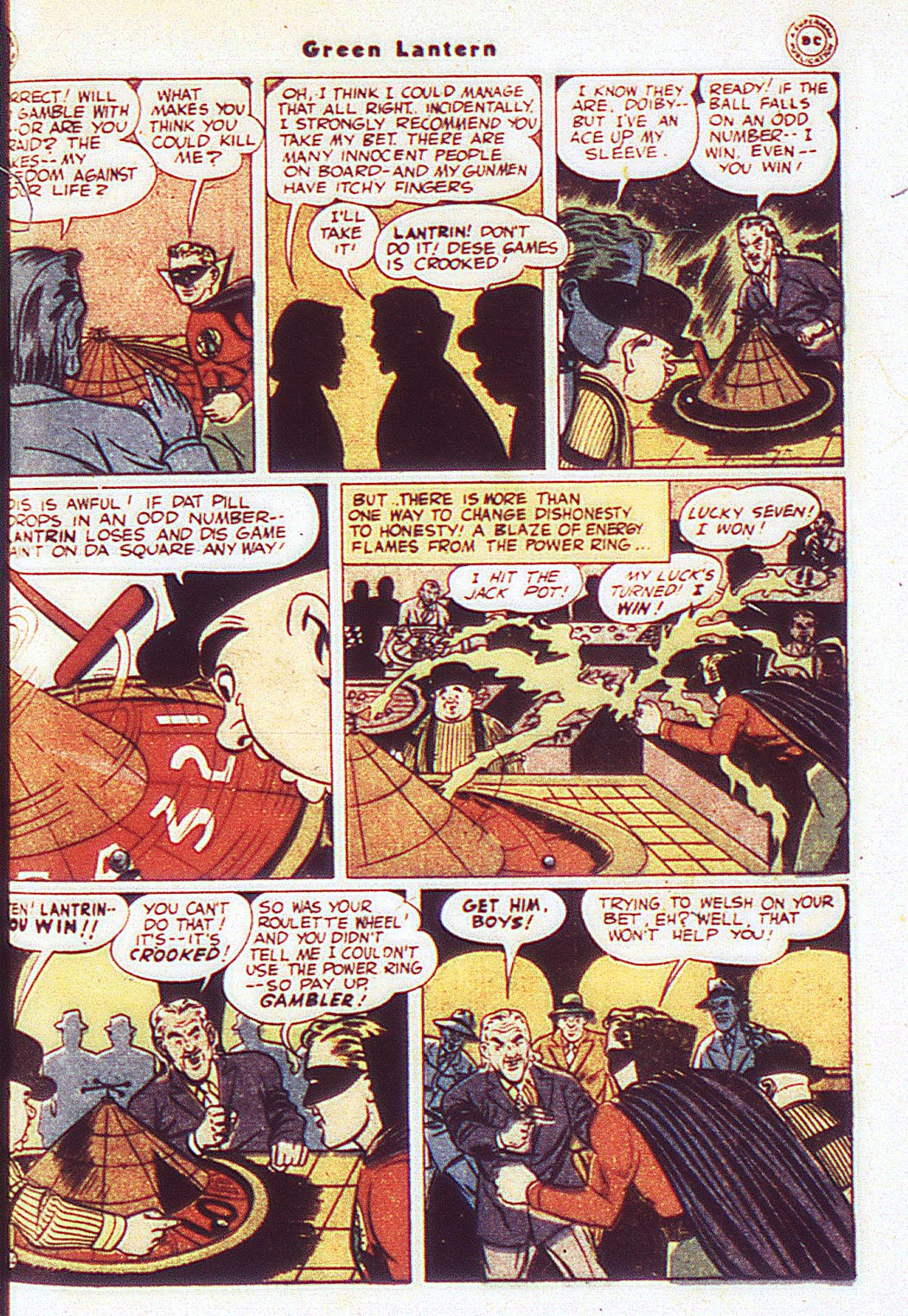 Read online Green Lantern (1941) comic -  Issue #20 - 50