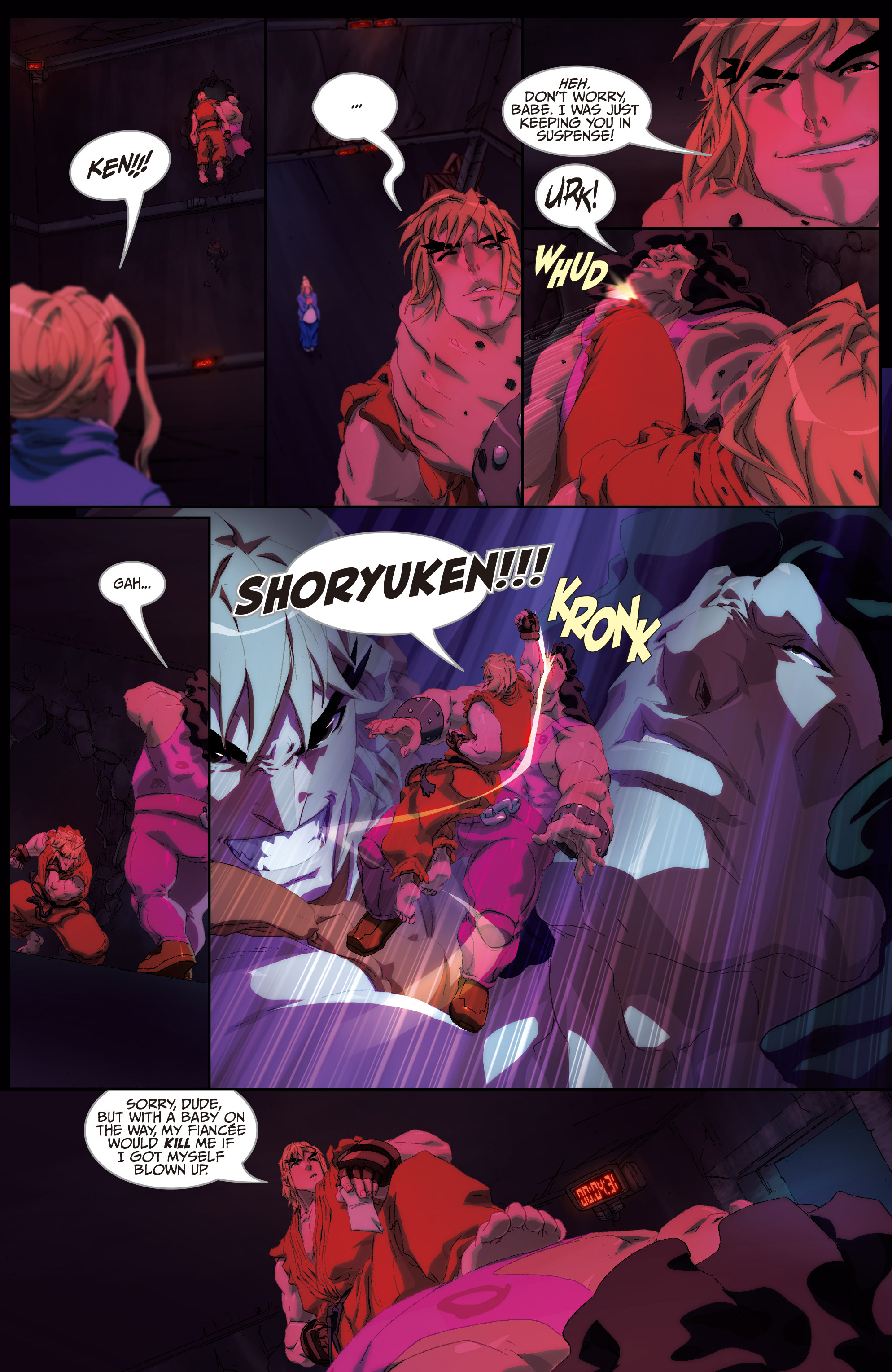 Read online Street Fighter II Turbo comic -  Issue #7 - 12