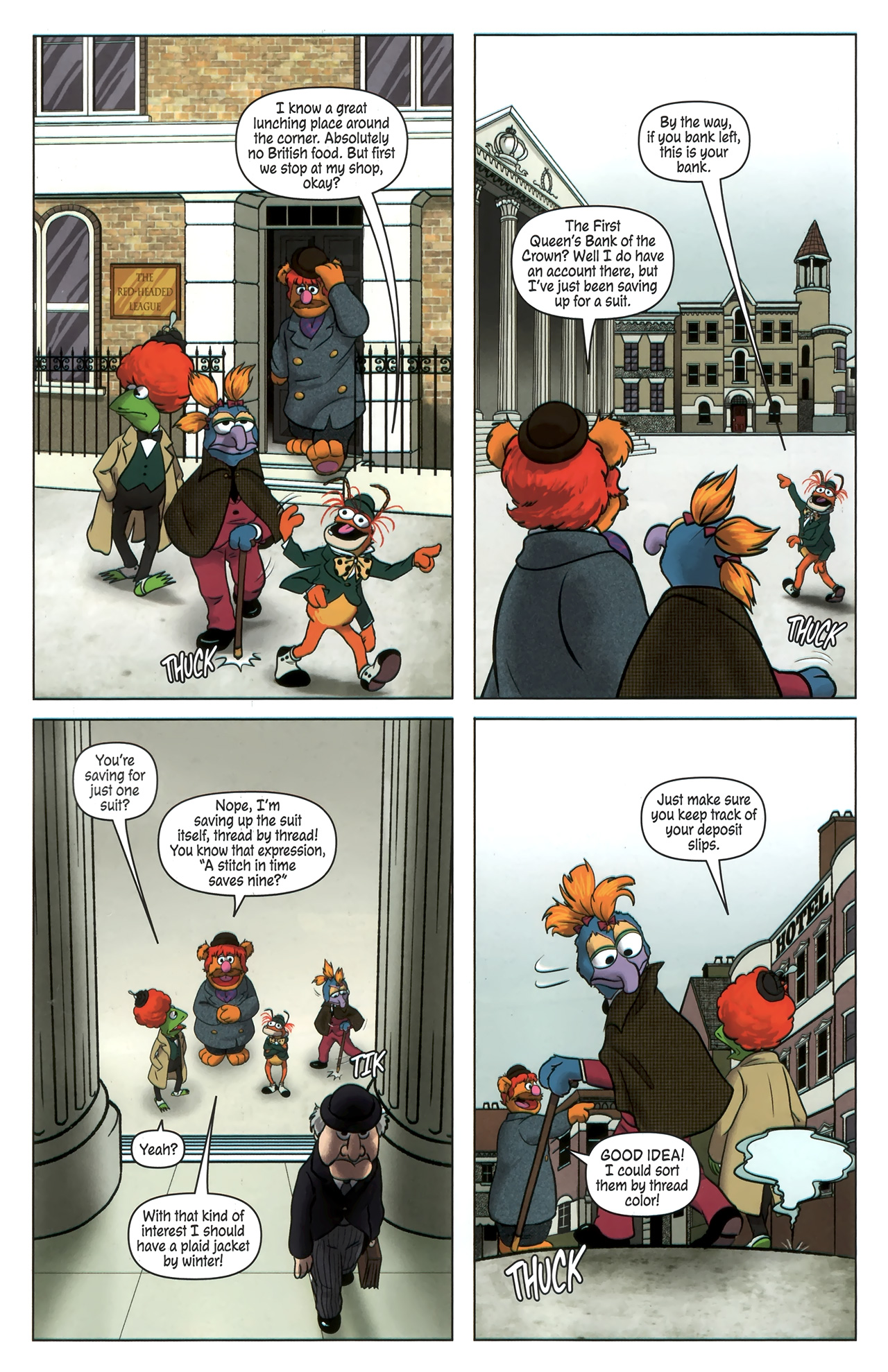Read online Muppet Sherlock Holmes comic -  Issue #3 - 12