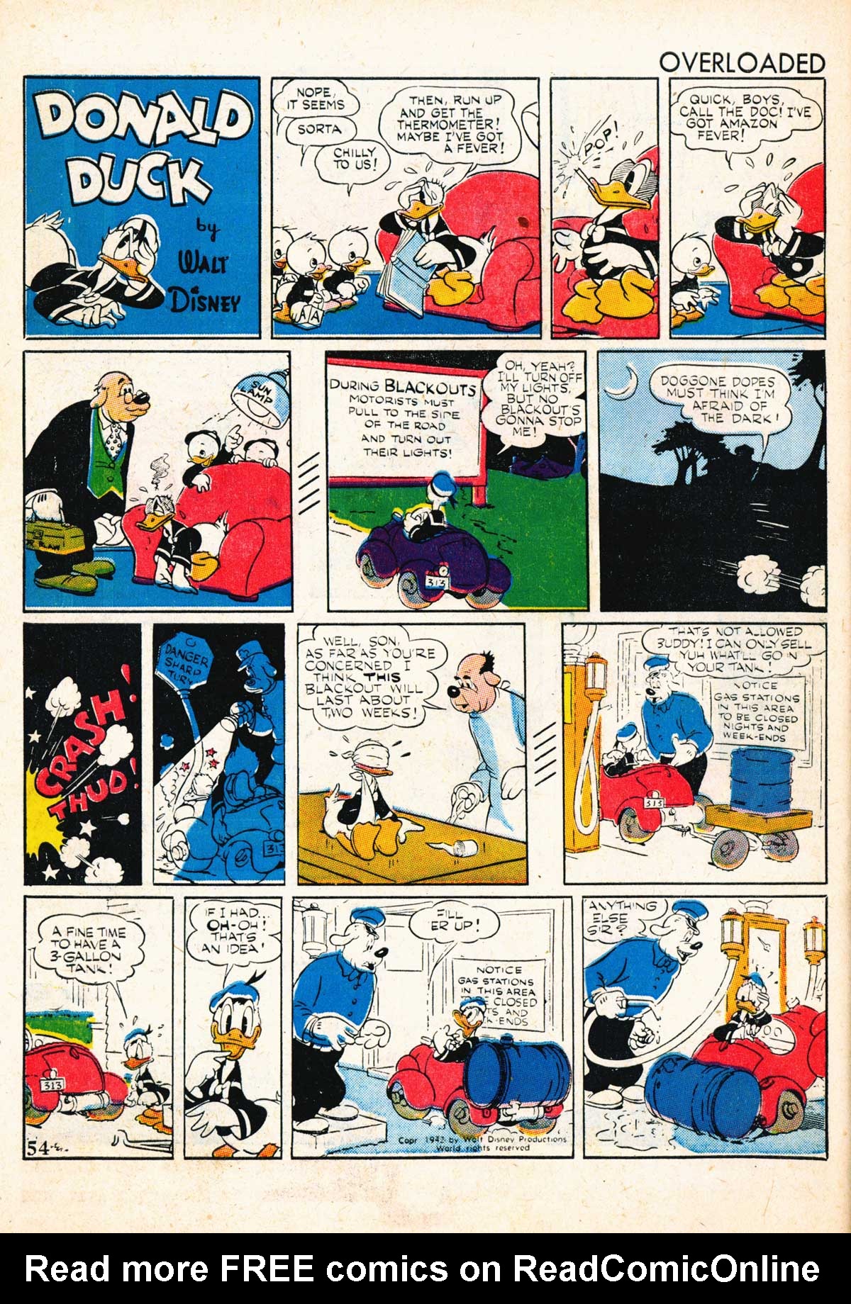 Read online Walt Disney's Comics and Stories comic -  Issue #26 - 57