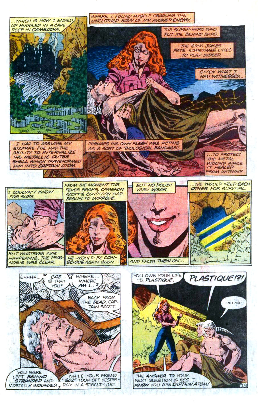 Read online Captain Atom (1987) comic -  Issue #8 - 14