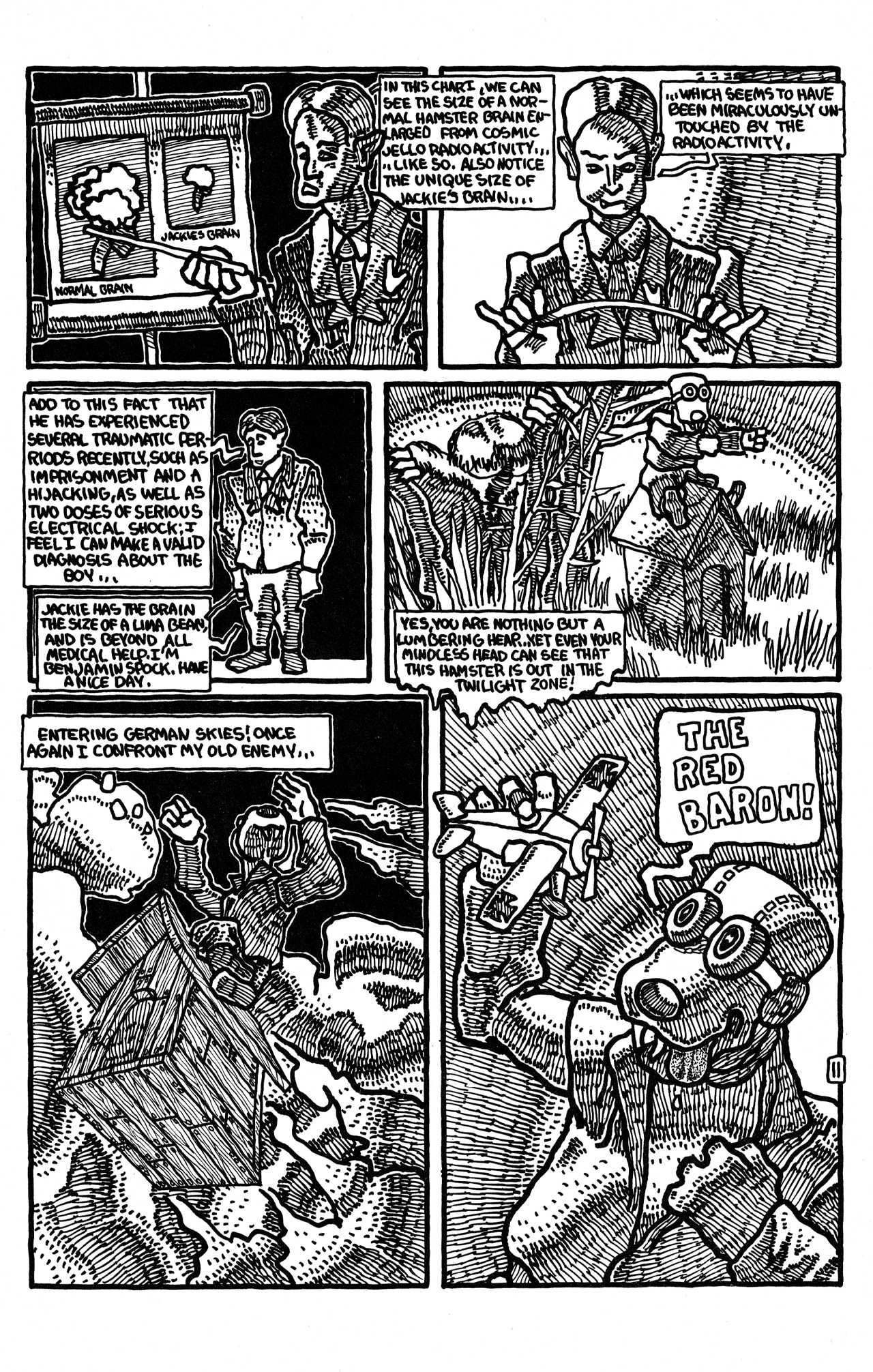 Read online Adolescent Radioactive Black Belt Hamsters comic -  Issue #4 - 13