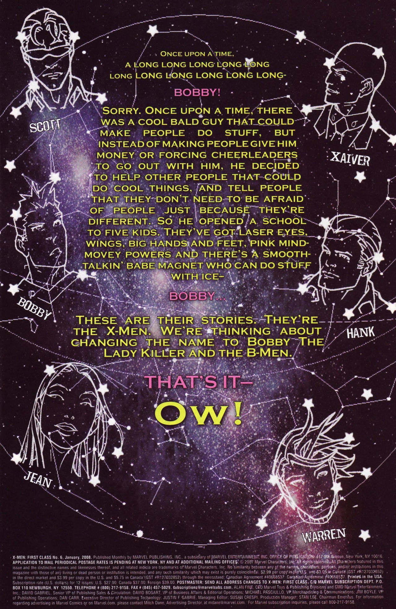 Read online X-Men: First Class (2007) comic -  Issue #6 - 3