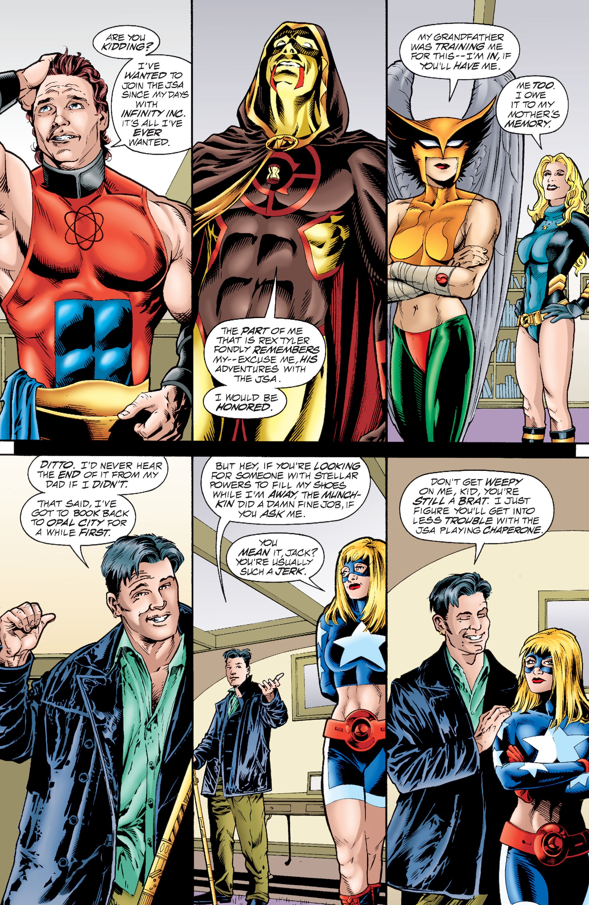 Read online JSA by Geoff Johns comic -  Issue # TPB 1 (Part 2) - 17