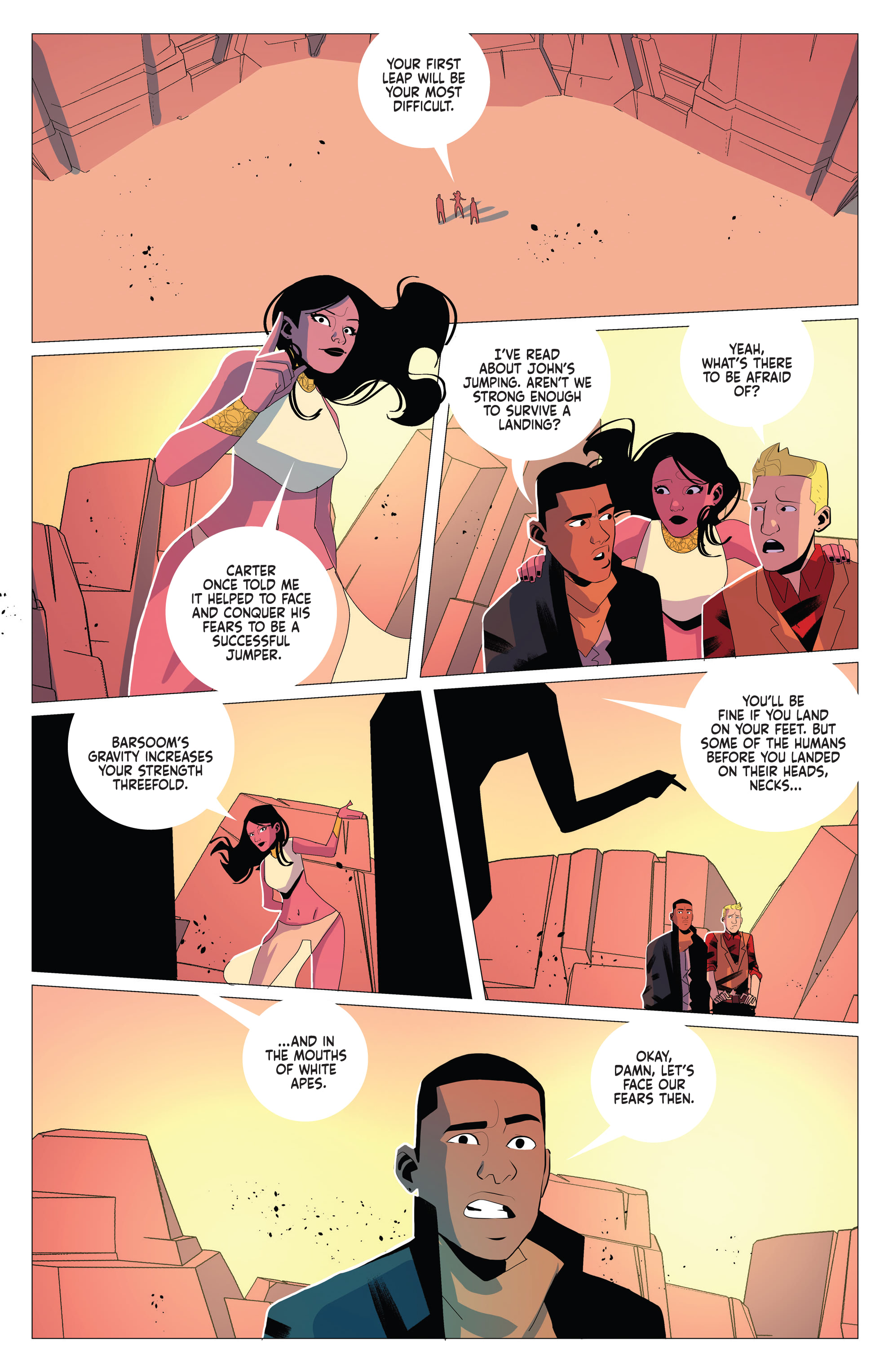 Read online John Carter of Mars comic -  Issue #3 - 18