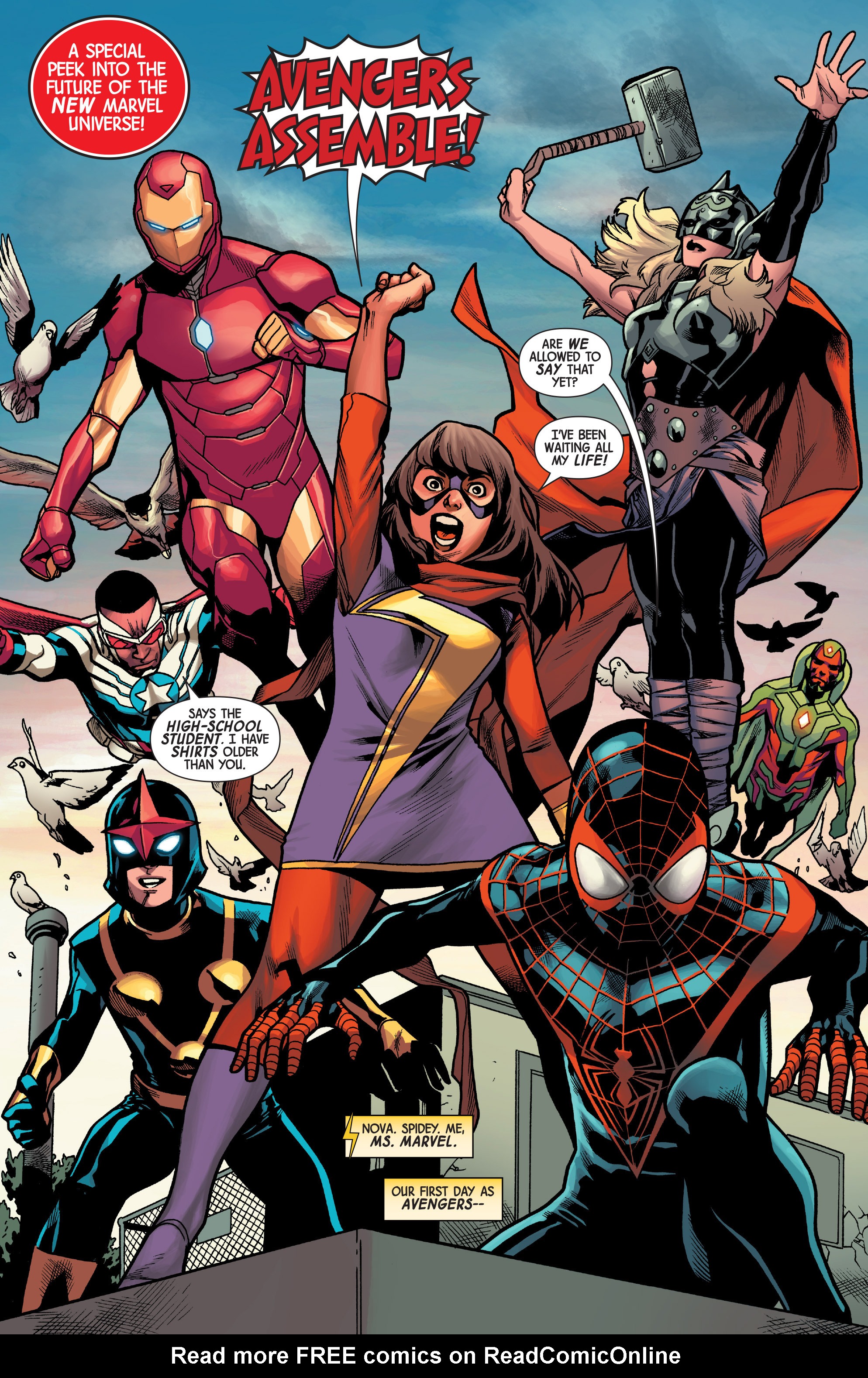 Read online Free Comic Book Day 2015 comic -  Issue # The All-New, All-Different Avengers - 2